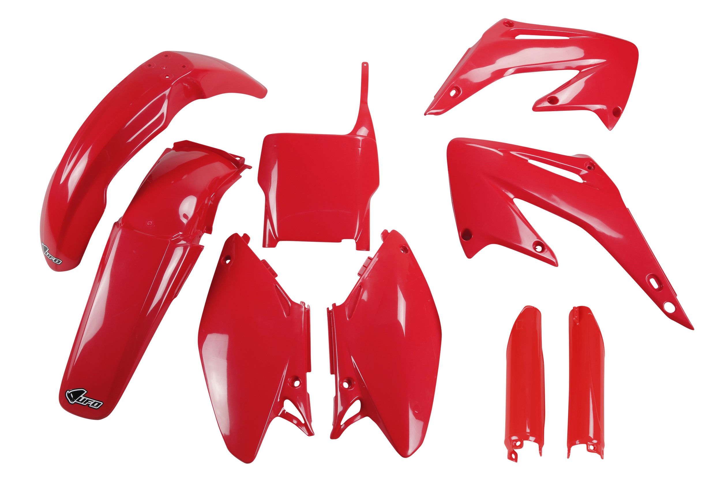 Kit déco Honda CR 250 2004 2004 Kit plastique complet avec protège-fourches