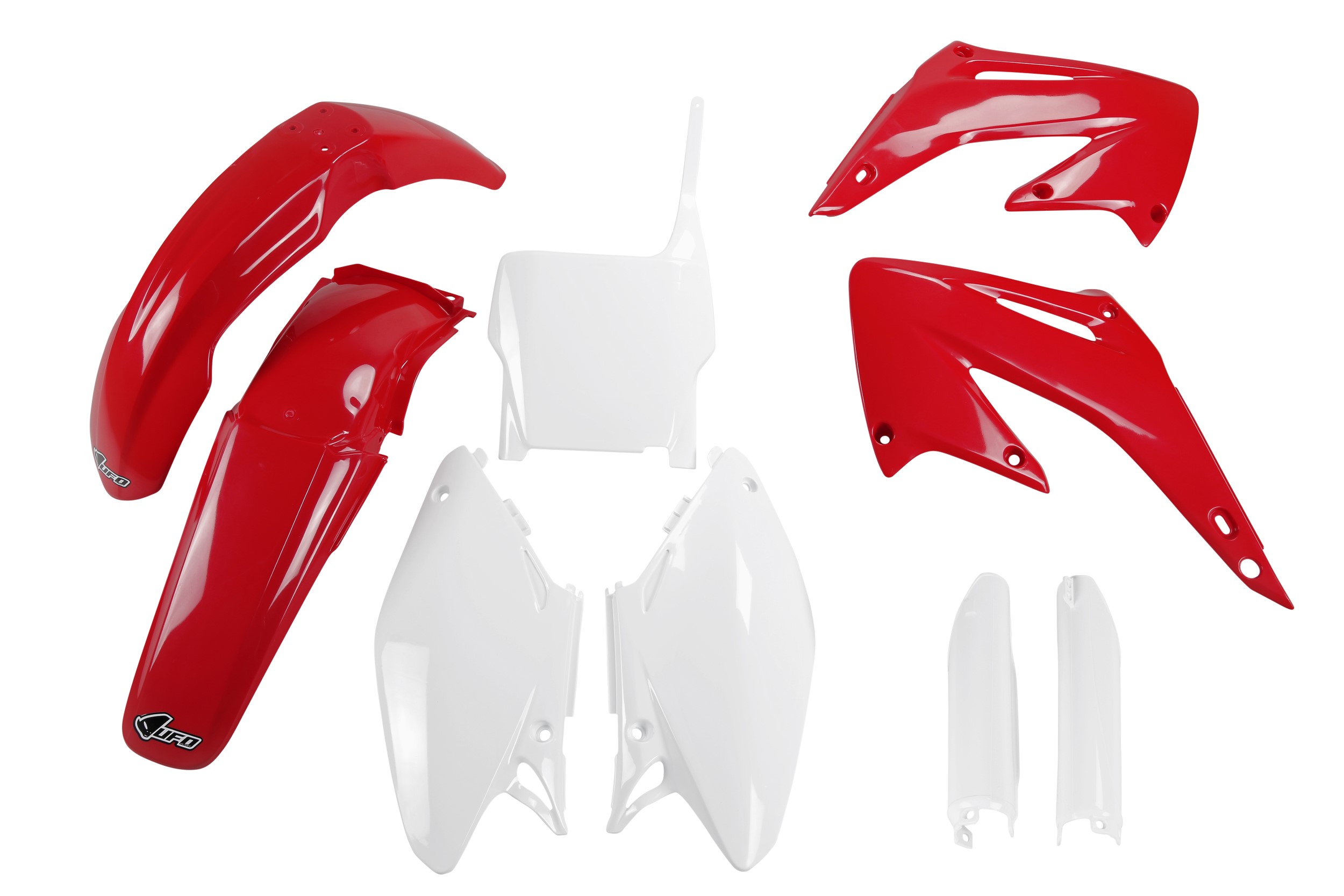 Kit déco Honda CR 250 2004 2004 Kit plastique complet avec protège-fourches