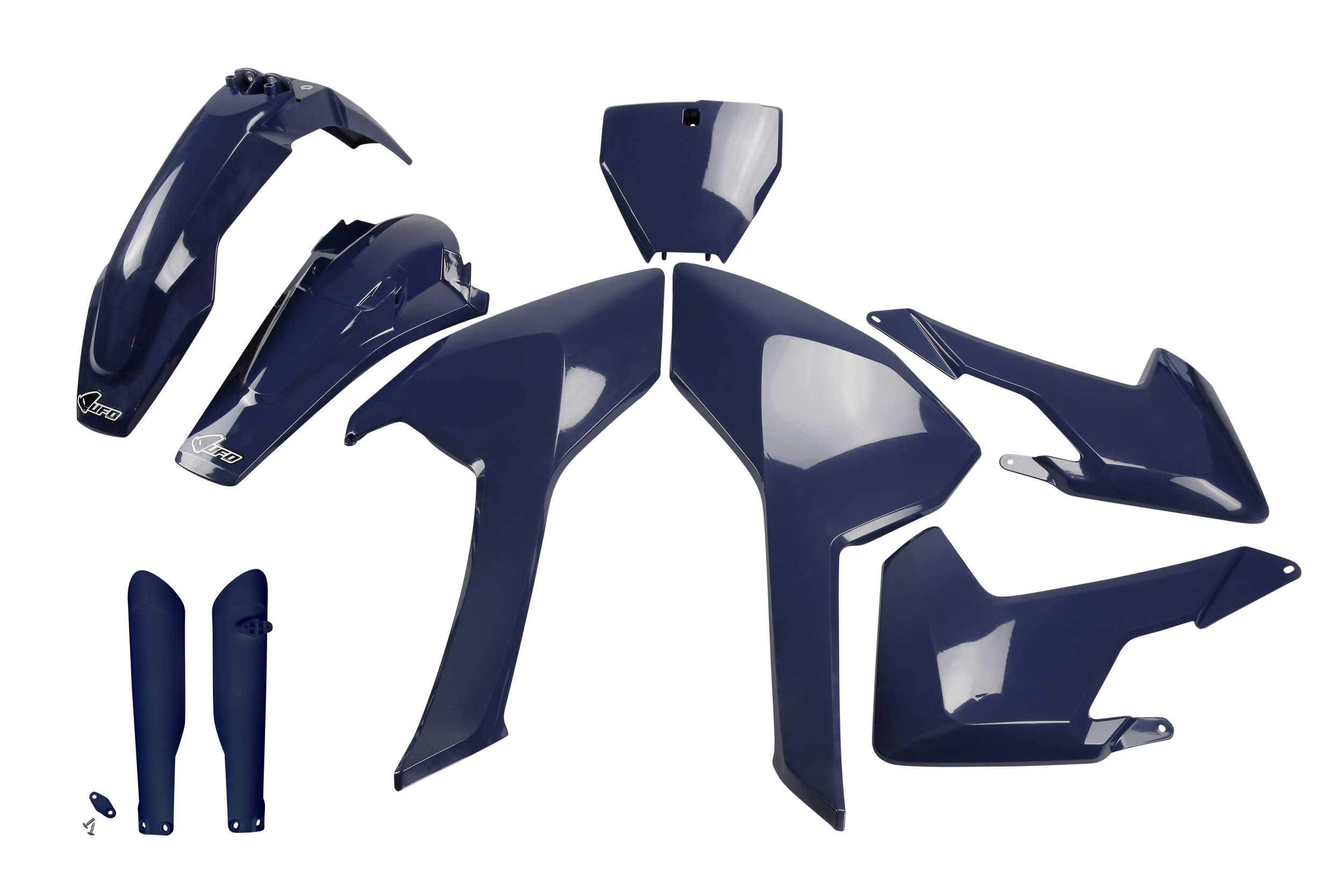 Kit déco Husqvarna TC 250 2017 2018 Kit plastique complet avec protège-fourches