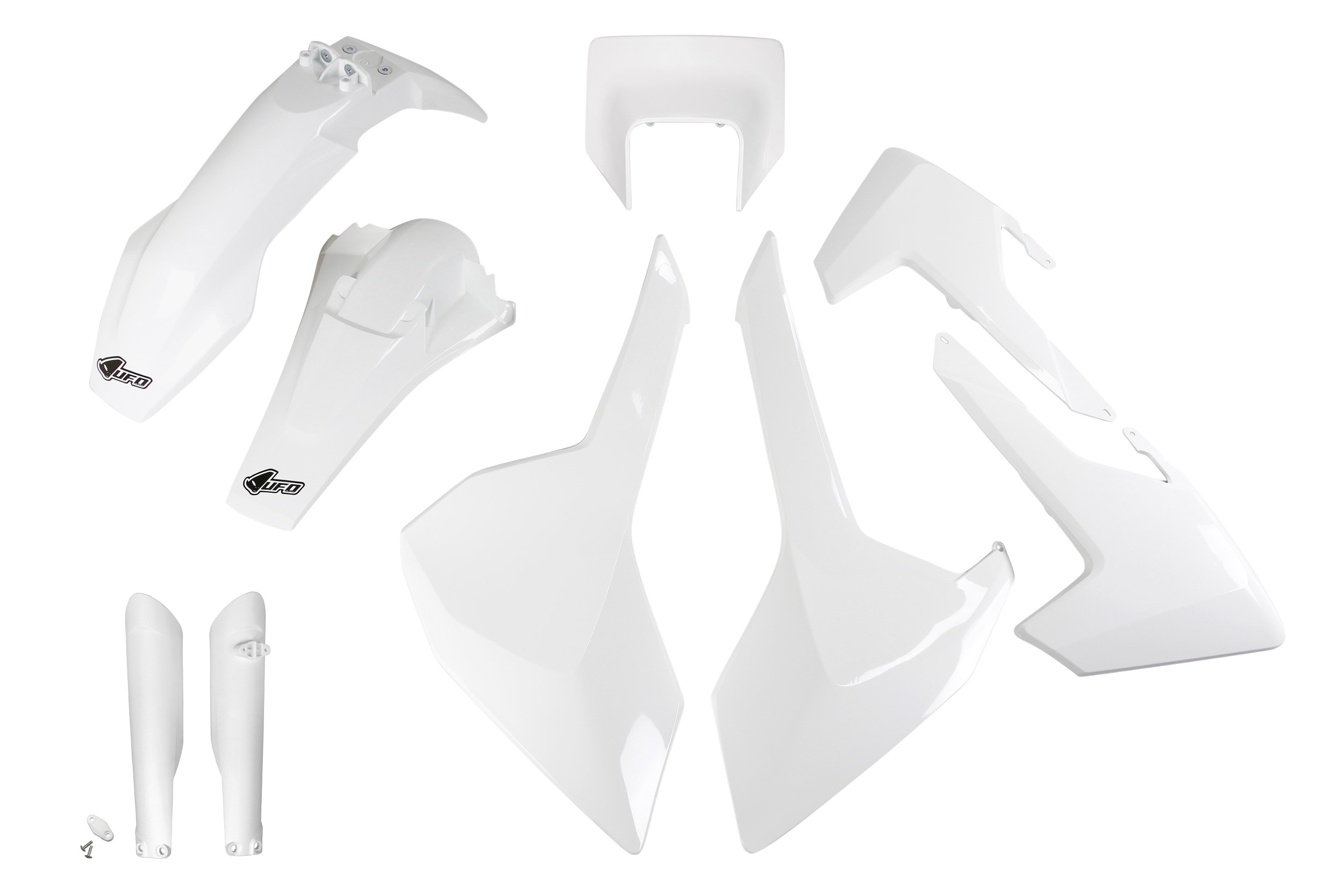 Kit déco Husqvarna TE 250 2017 2019 Kit plastique complet avec protège-fourches