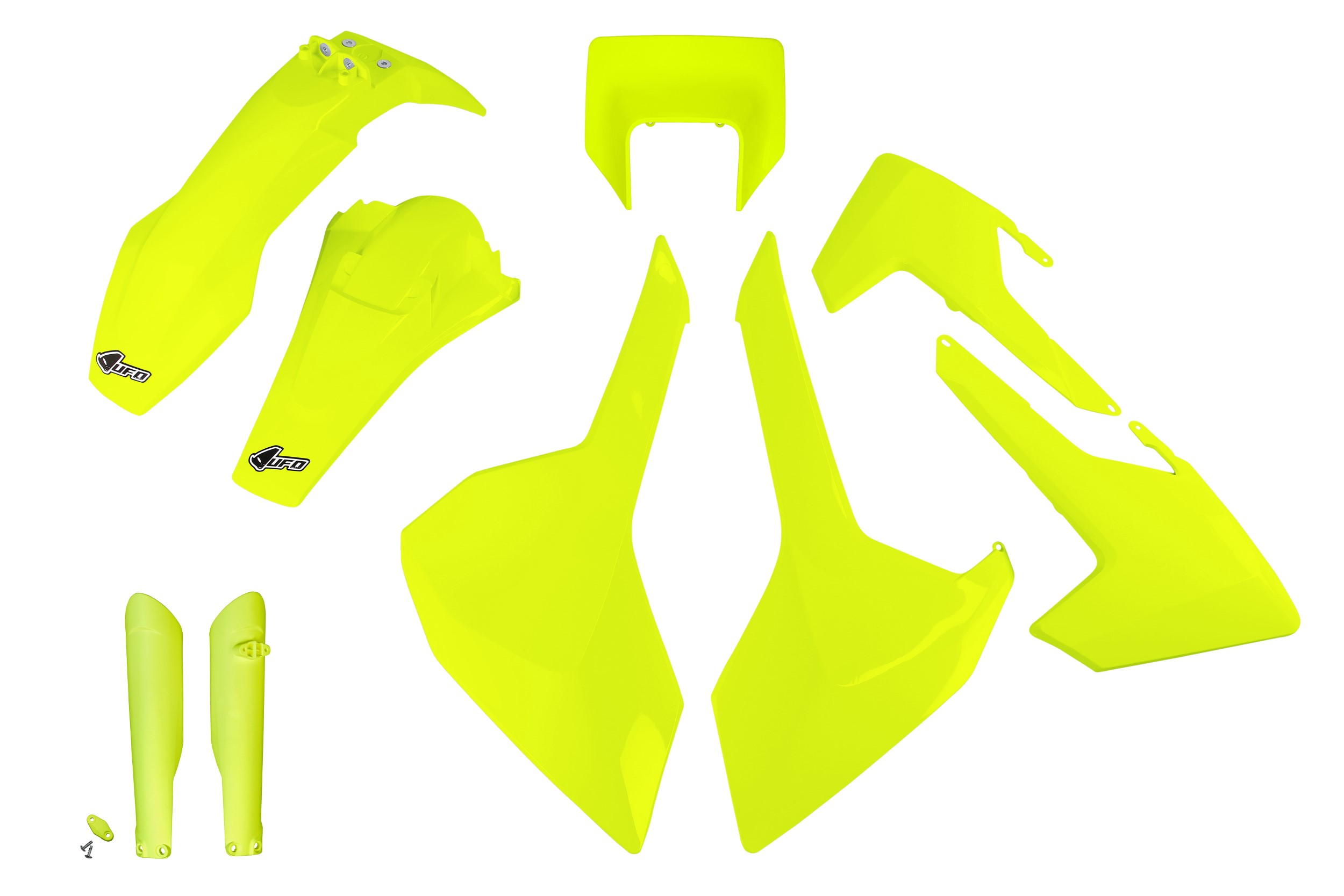 Kit déco Husqvarna TE 250 2017 2019 Kit plastique complet avec protège-fourches