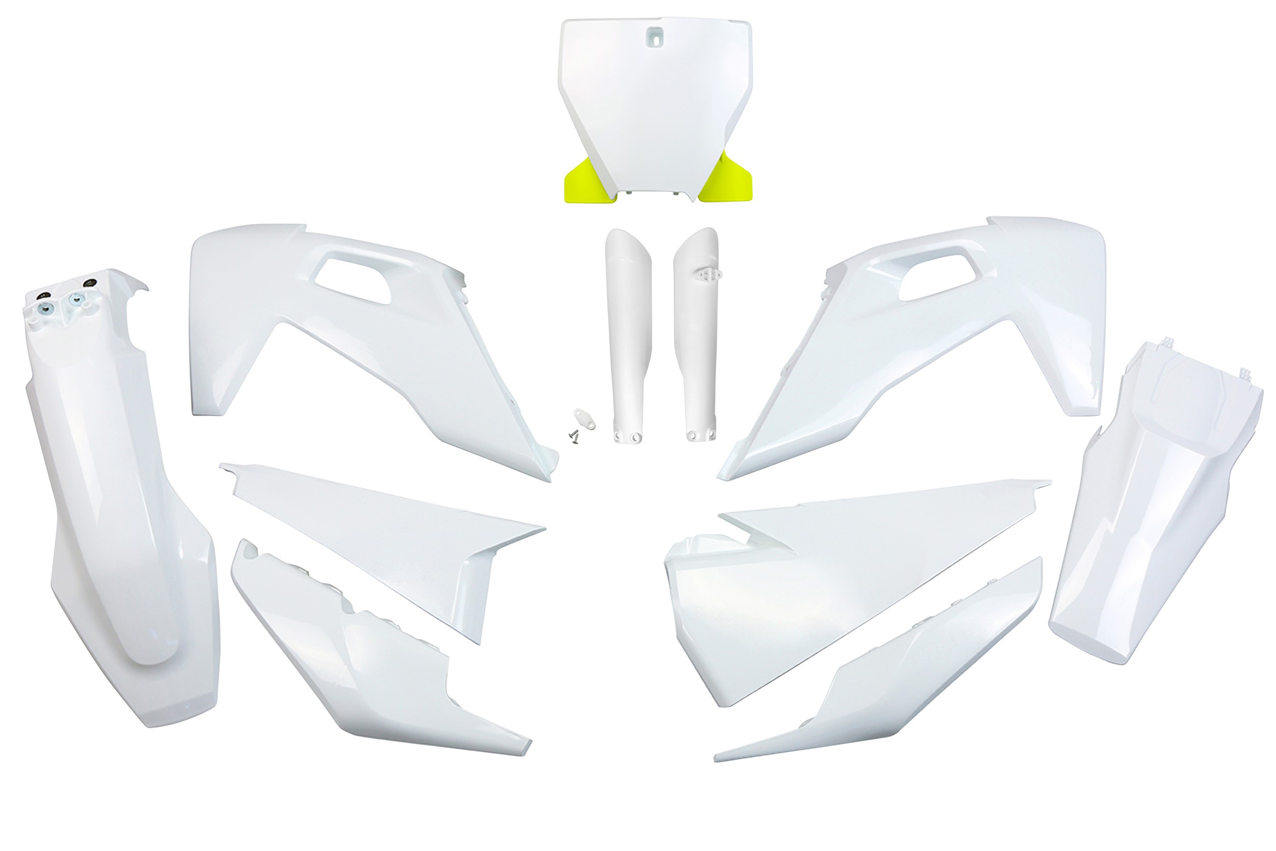 Kit déco Husqvarna TC 125 2019 2022 Kit plastique complet avec protège-fourches