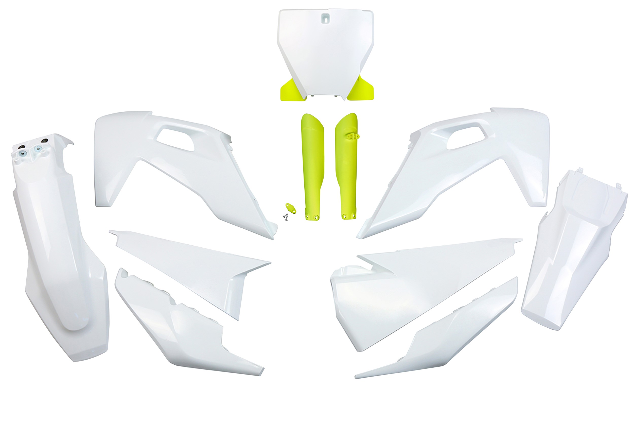 Kit déco Husqvarna TC 125 2019 2022 Kit plastique complet avec protège-fourches