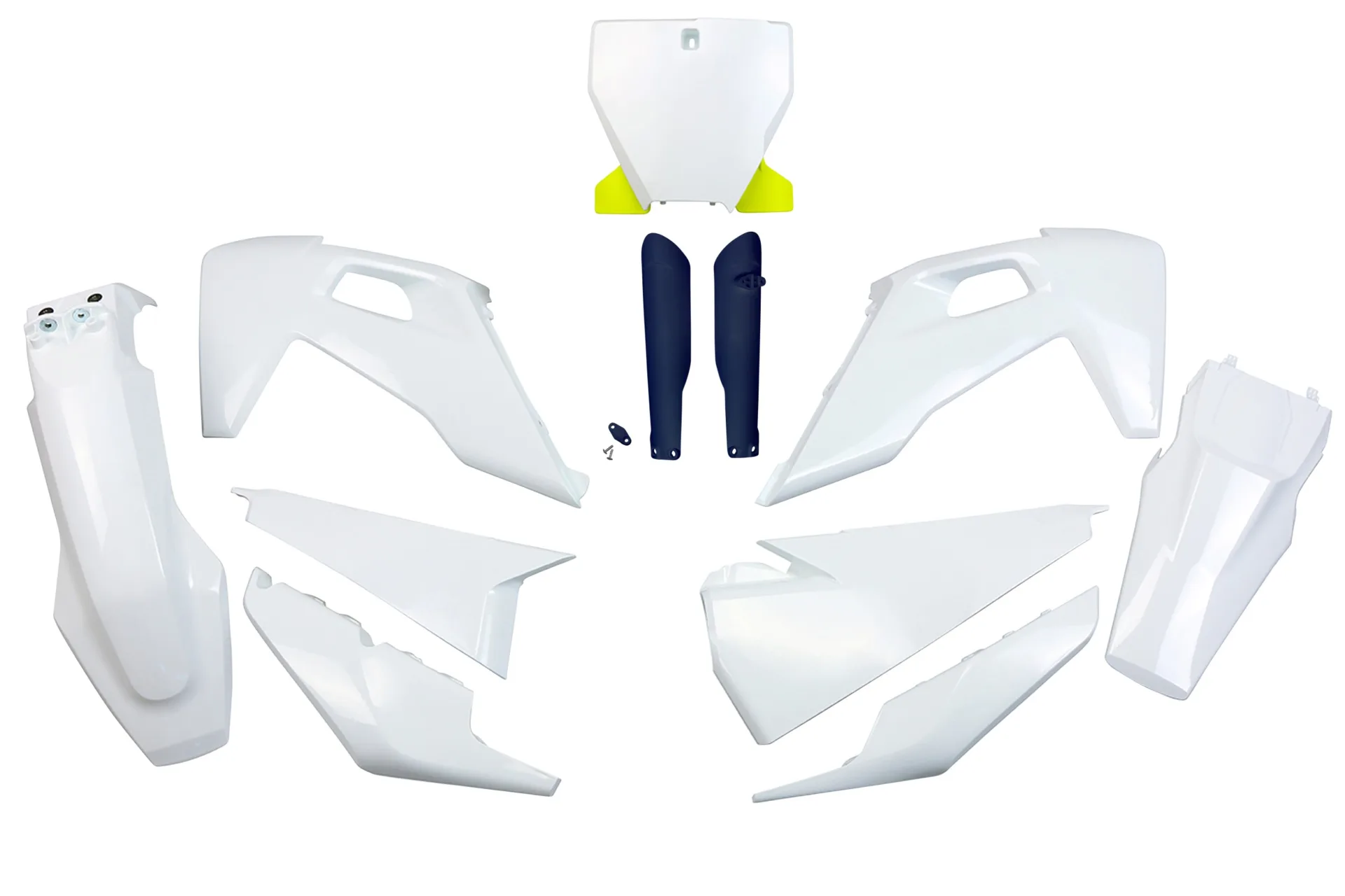 Kit déco Husqvarna TC 125 2019 2022 Kit plastique complet avec protège-fourches
