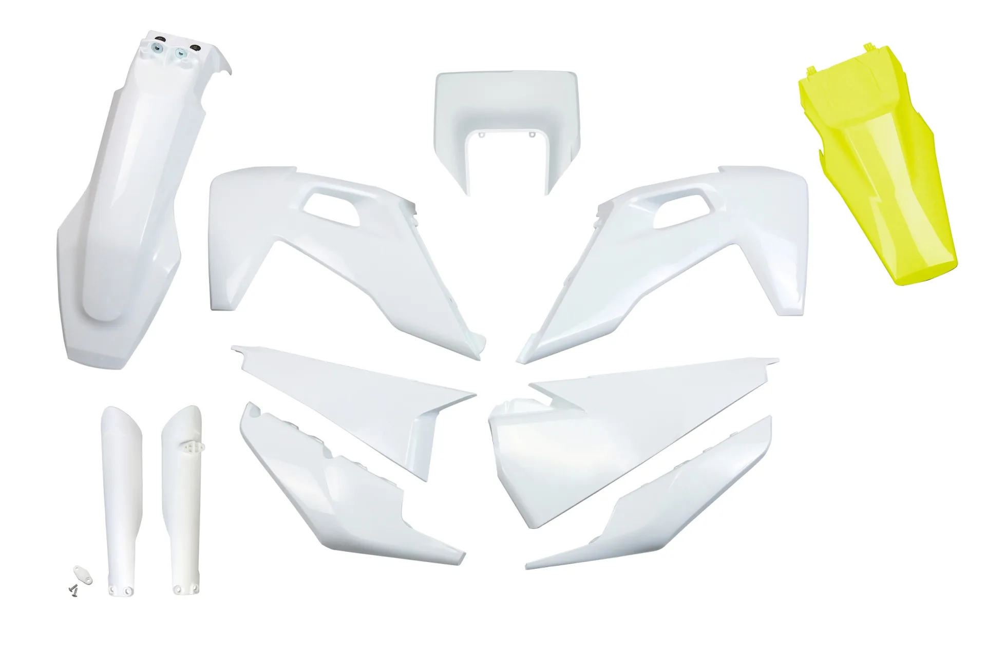 Kit déco Husqvarna TE 250 2020 2023 Kit plastique complet avec protège-fourches