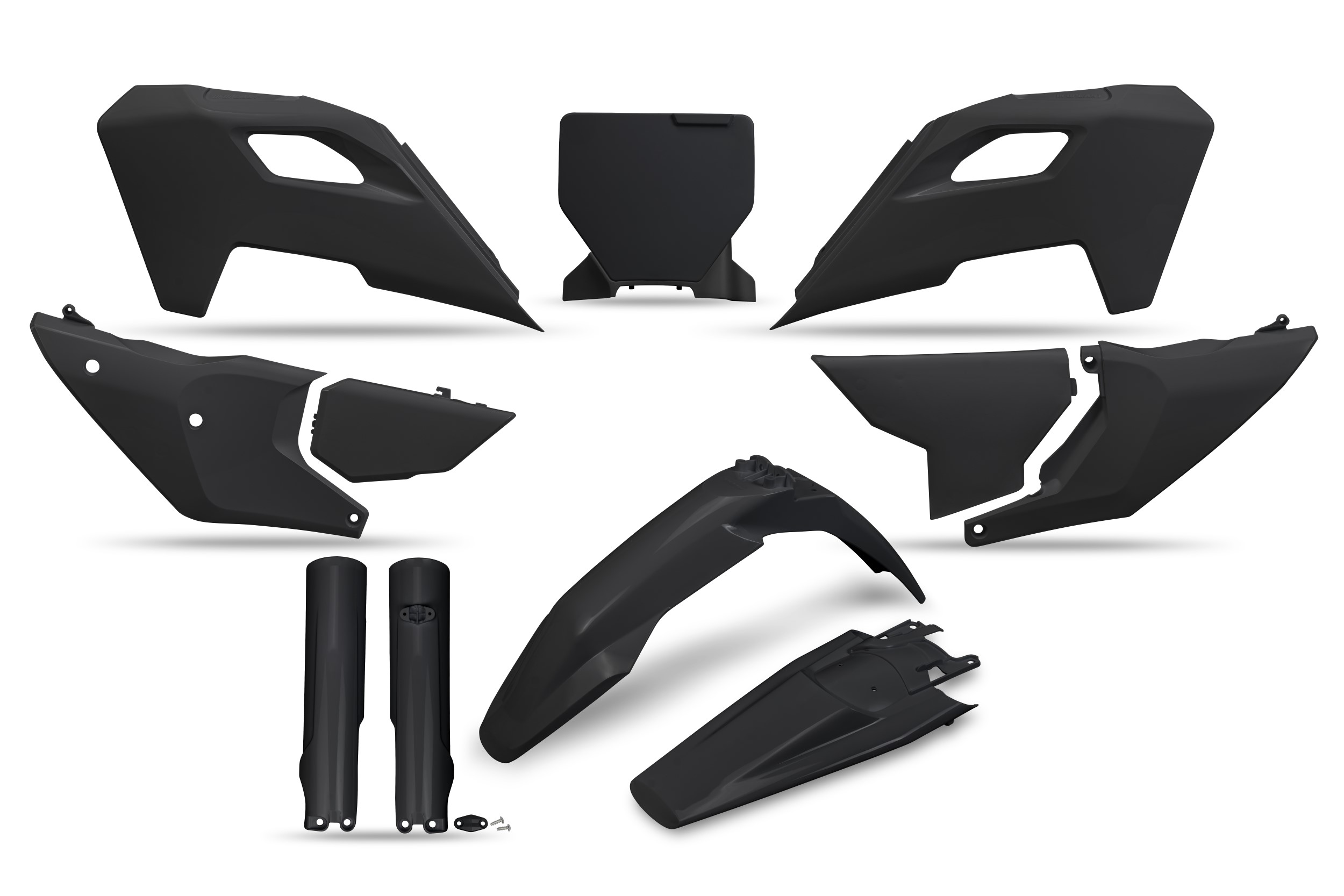 Kit déco Husqvarna TC 250 2023 2024 Kit plastique complet avec protège-fourches