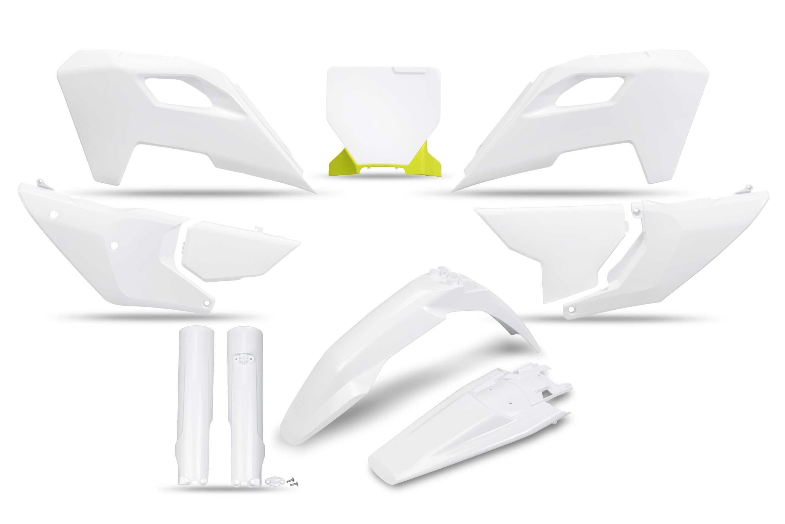 Kit déco Husqvarna TC 250 2023 2024 Kit plastique complet avec protège-fourches
