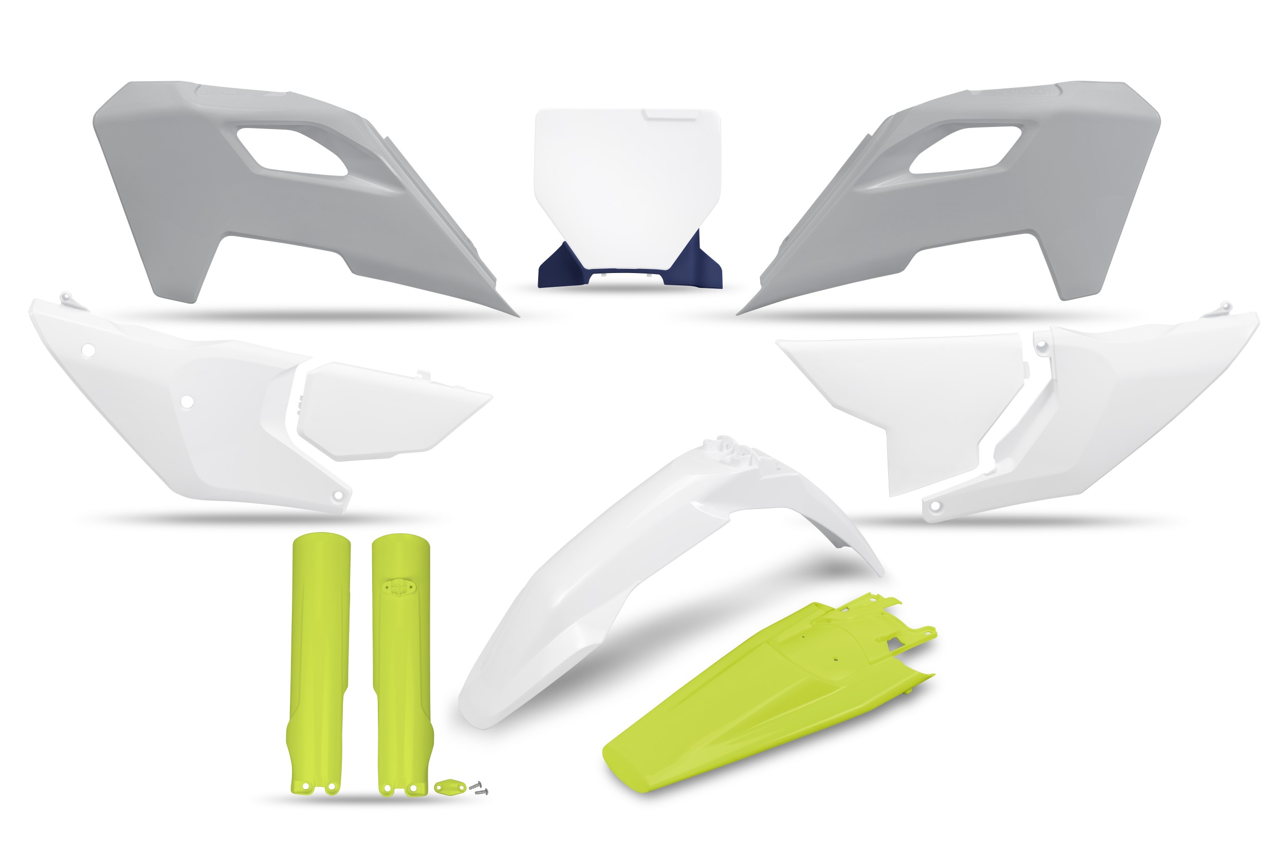 Kit déco Husqvarna TC 250 2023 2024 Kit plastique complet avec protège-fourches