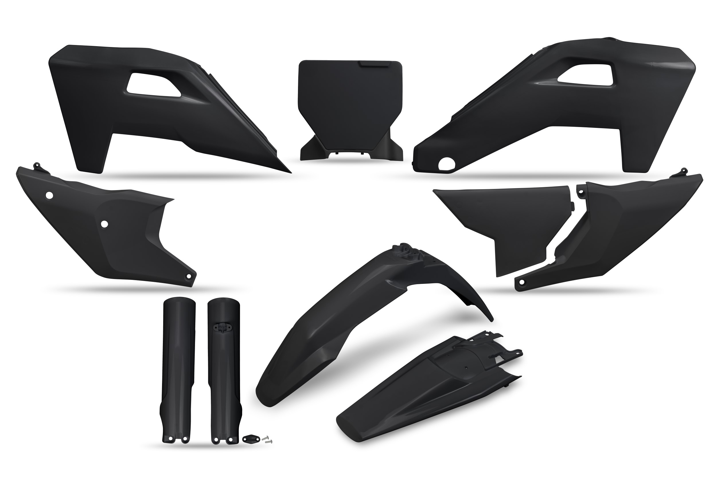 Kit déco Husqvarna TC 250 2025 2026 Kit plastique complet avec protège-fourches