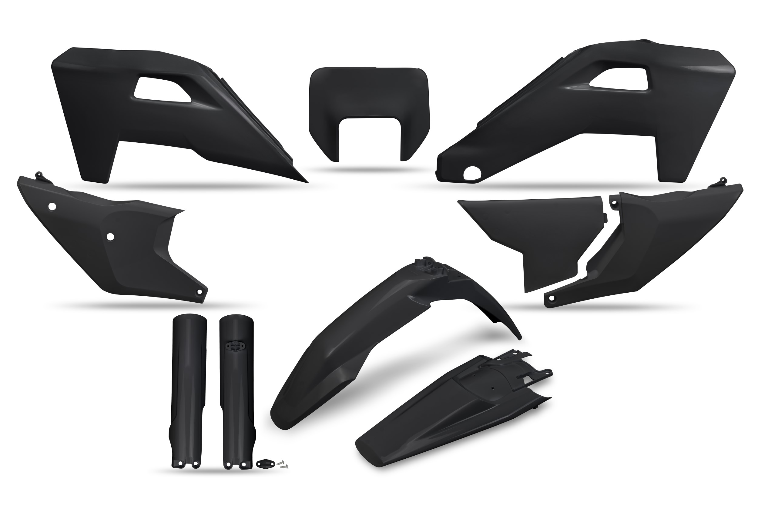 Kit déco Husqvarna FE 250 2025 2026 Kit plastique complet avec protège-fourches