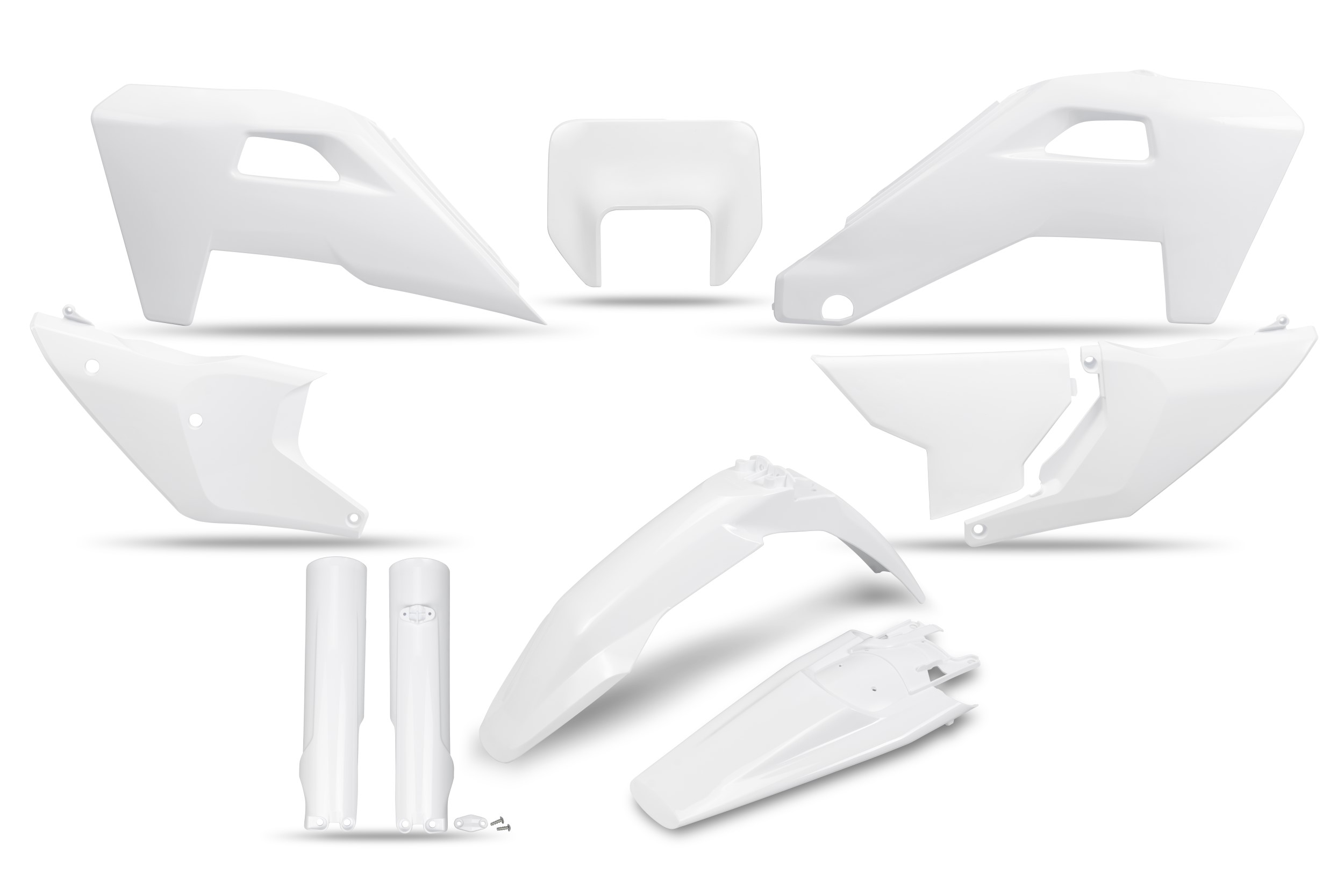 Kit déco Husqvarna FE 250 2025 2026 Kit plastique complet avec protège-fourches