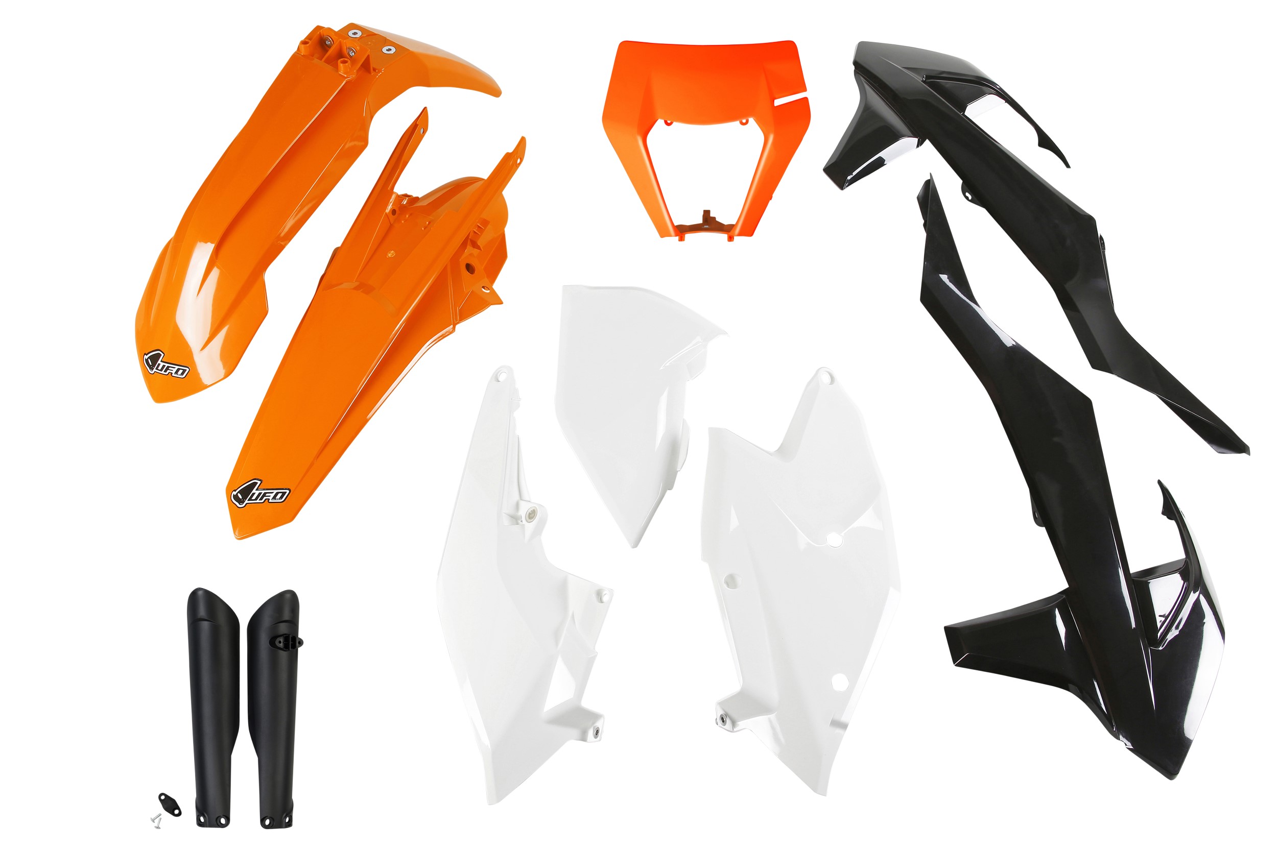 Kit déco Ktm EXC 150 2017 2019 Kit plastique complet avec protège-fourches
