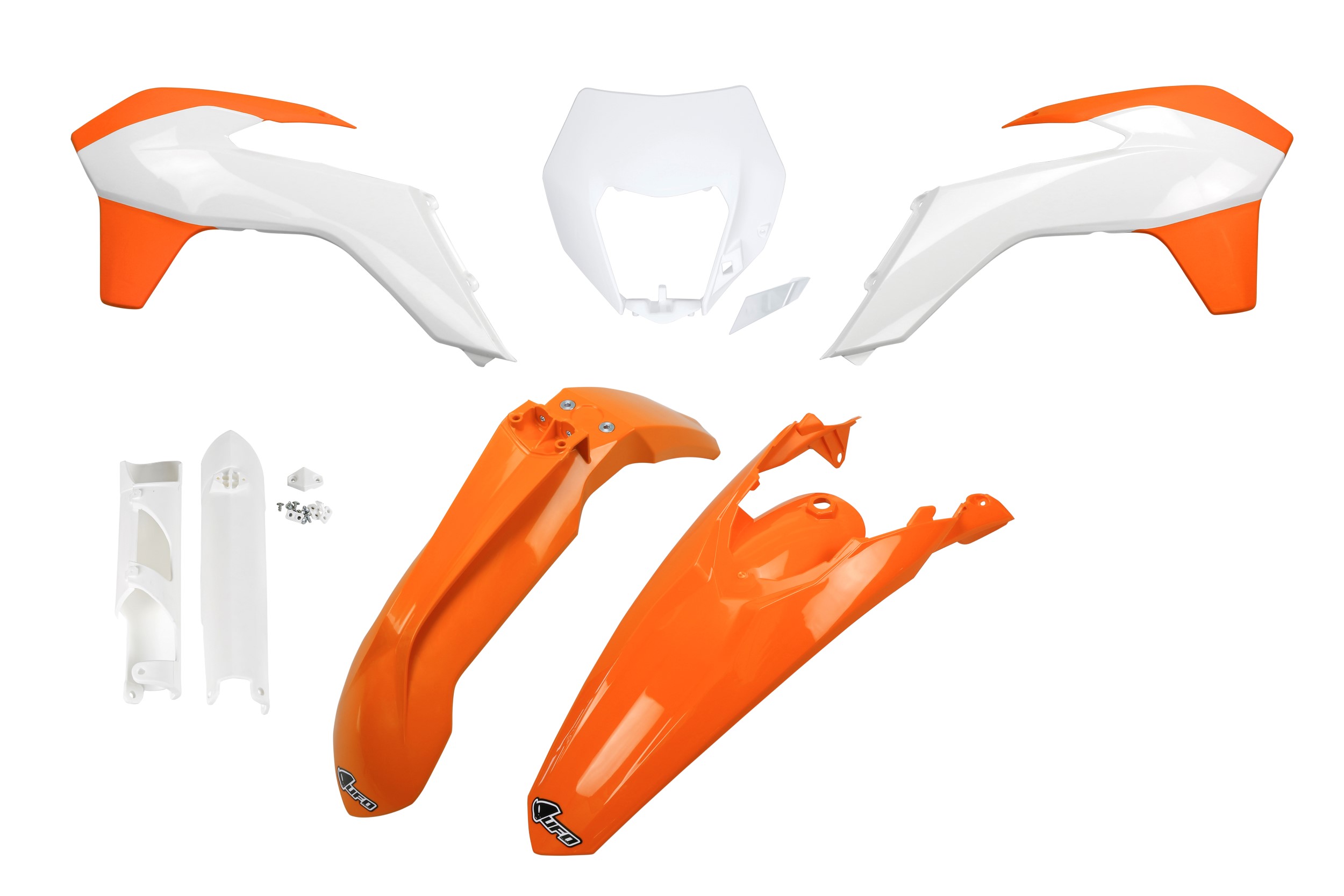 Kit déco Ktm EXC 200 2014 2015 Kit plastique complet avec protège-fourches