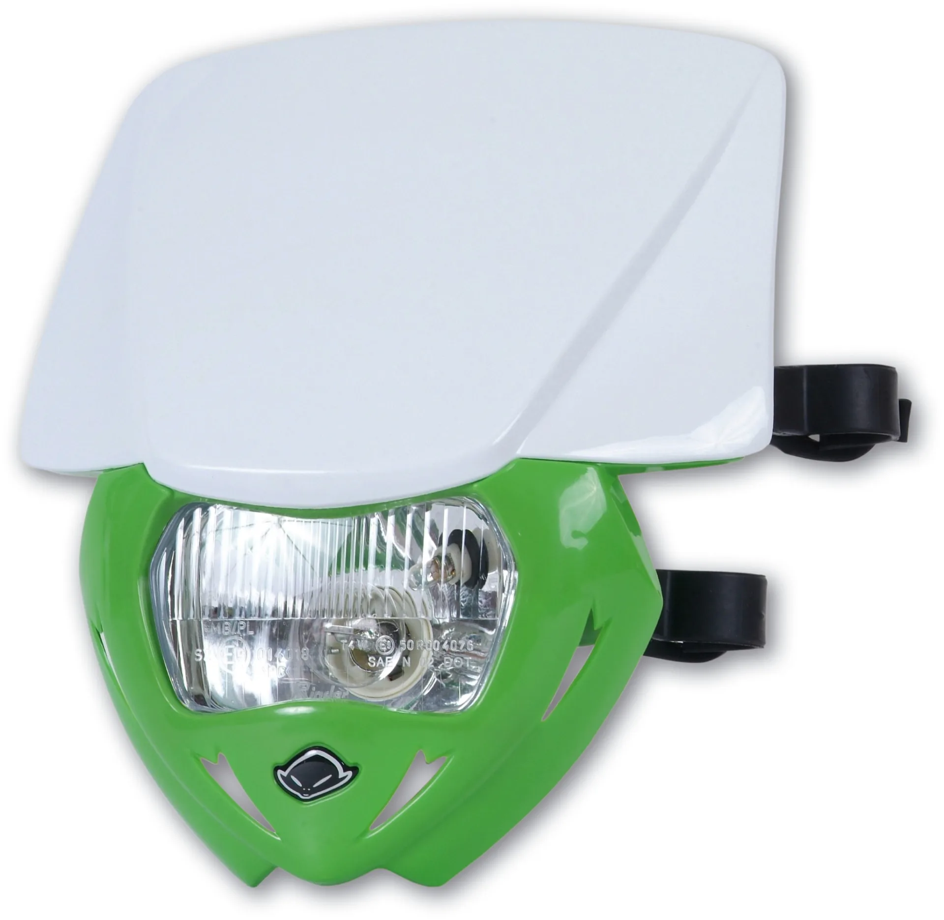 Kit déco Phare Panther bicolore 12V 35/W (homologué) PF01709 — blanc/vert