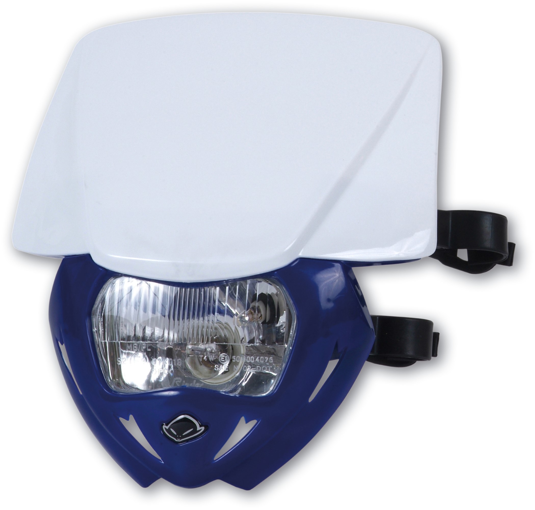 Kit déco Phare Panther bicolore 12V 35/W (homologué) PF01709 — blanc/bleu