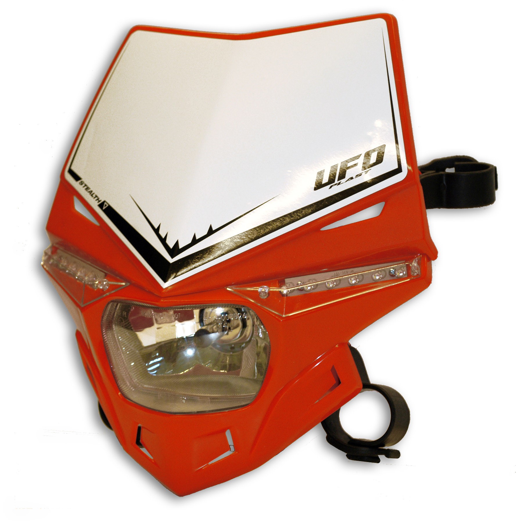 Kit déco Phare Stealth LED bicolore 12V 35/W (homologué) PF01715 — rouge
