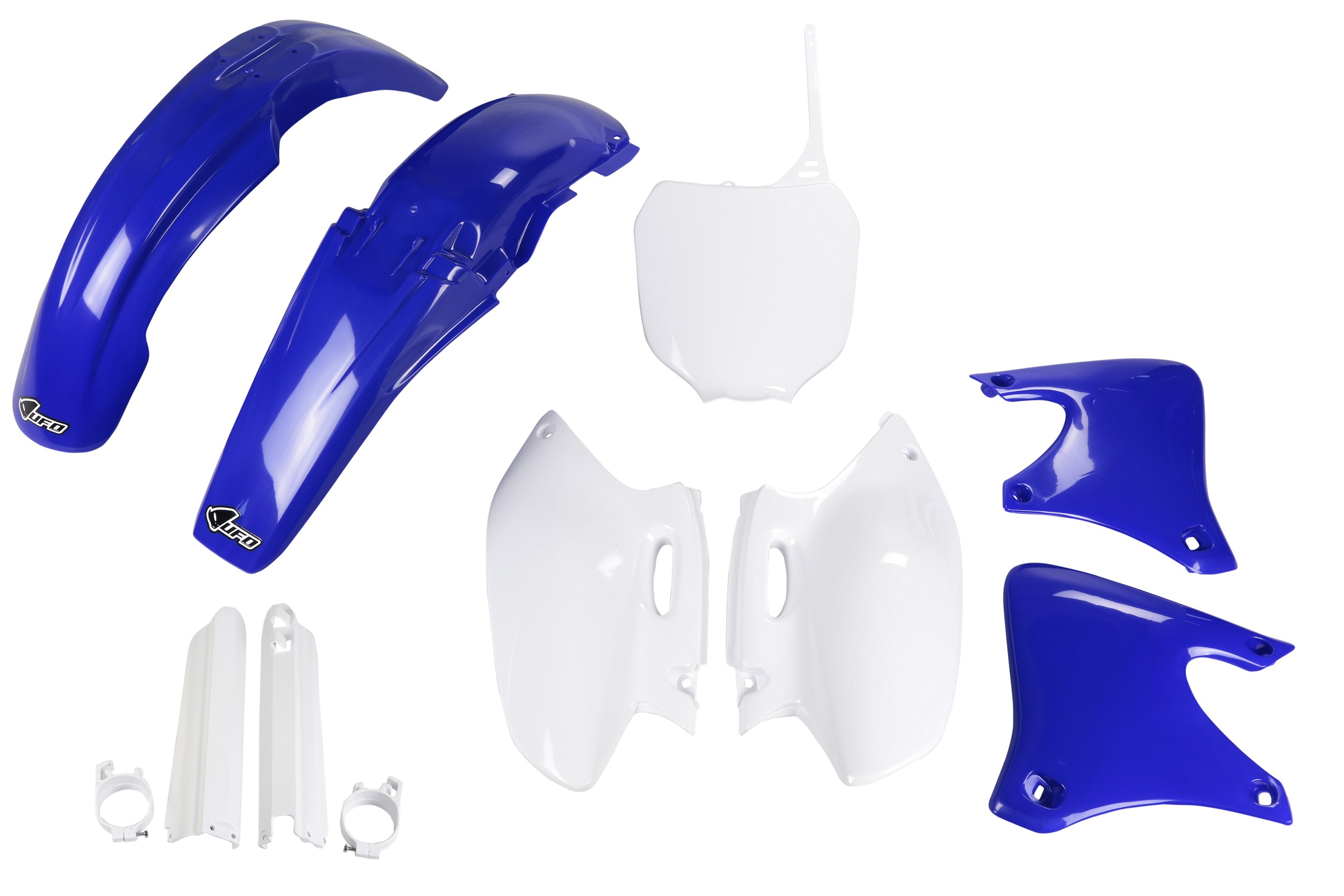 Kit déco Yamaha YZF 250 2001 2002 Kit plastique complet avec protège-fourches