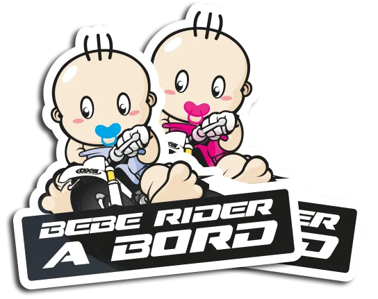 Kit déco Baby on Board Sticker
