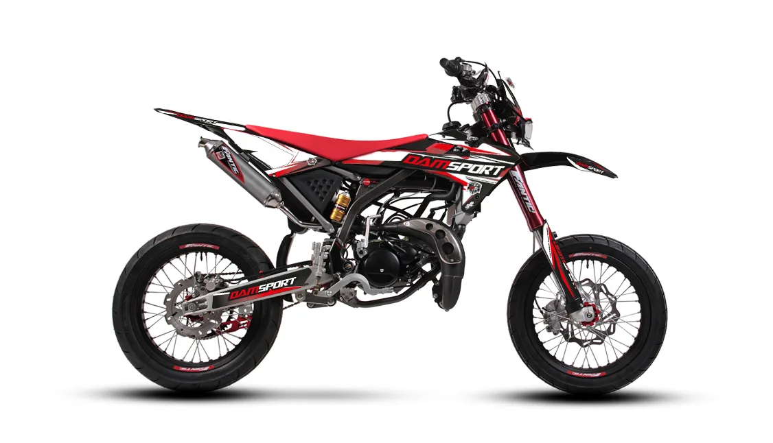Fantic Motard Performance 50 125 2t 2018-2019 Dam Sport V2