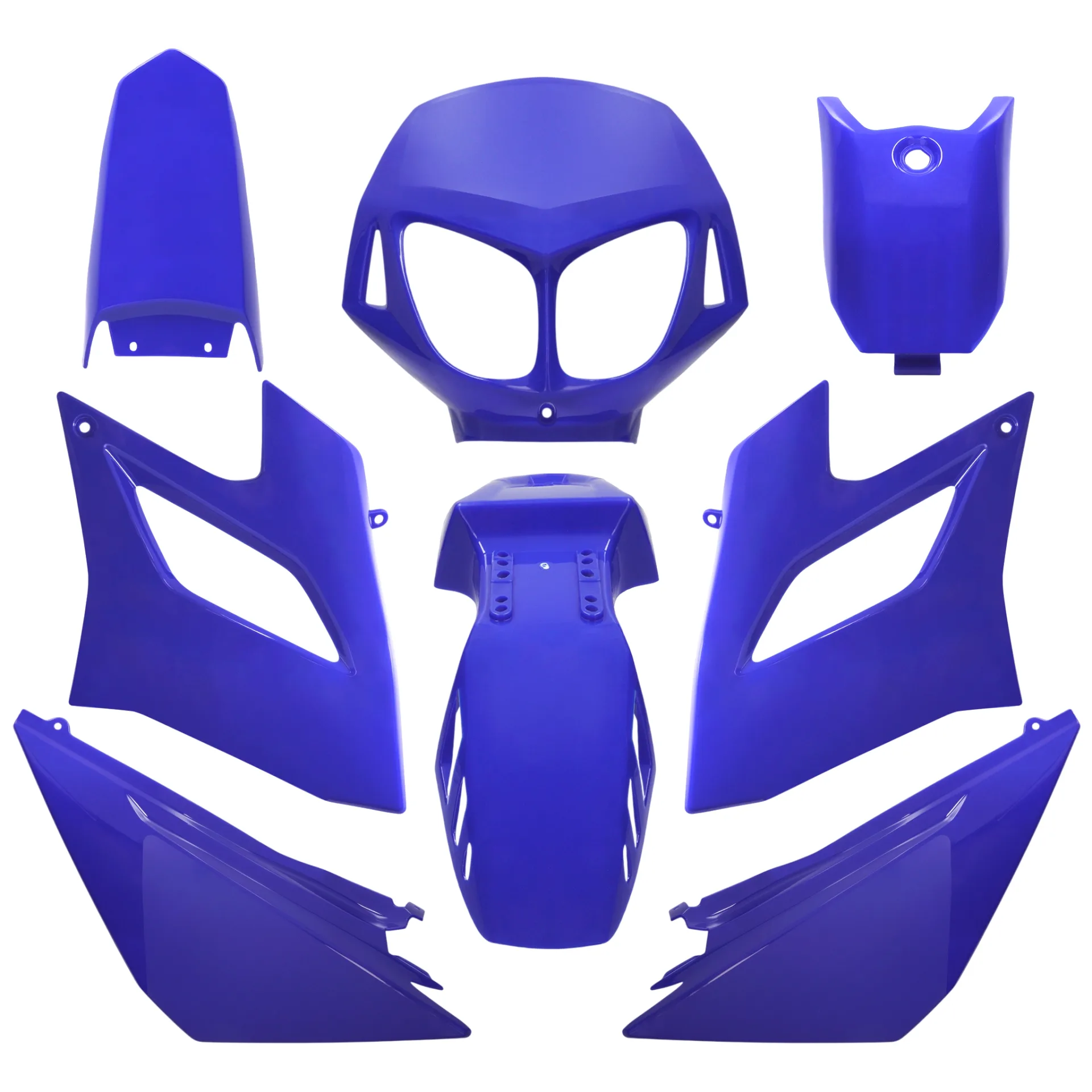 Kit déco kit carenages derbi senda drd racing limited 04 10 — Bleu