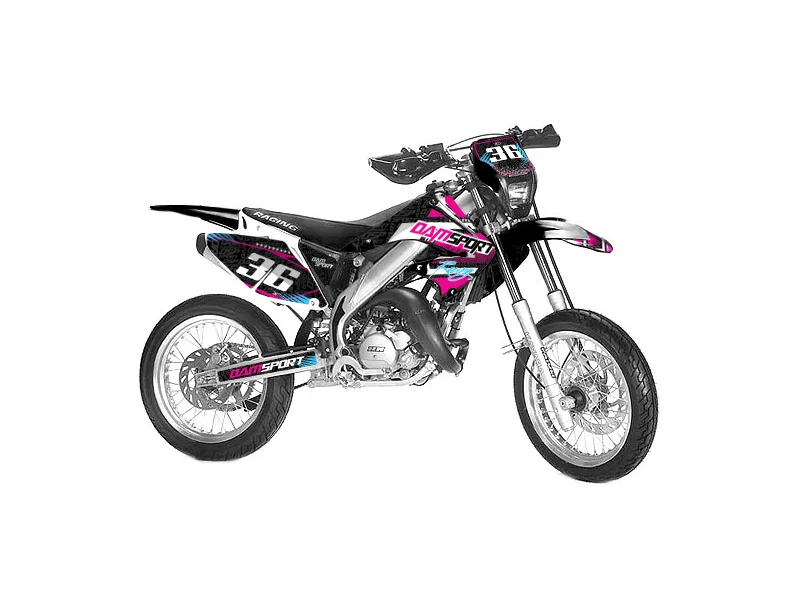 Kit déco Dam Sport HM 50 Crm Derapage 2002-2005
