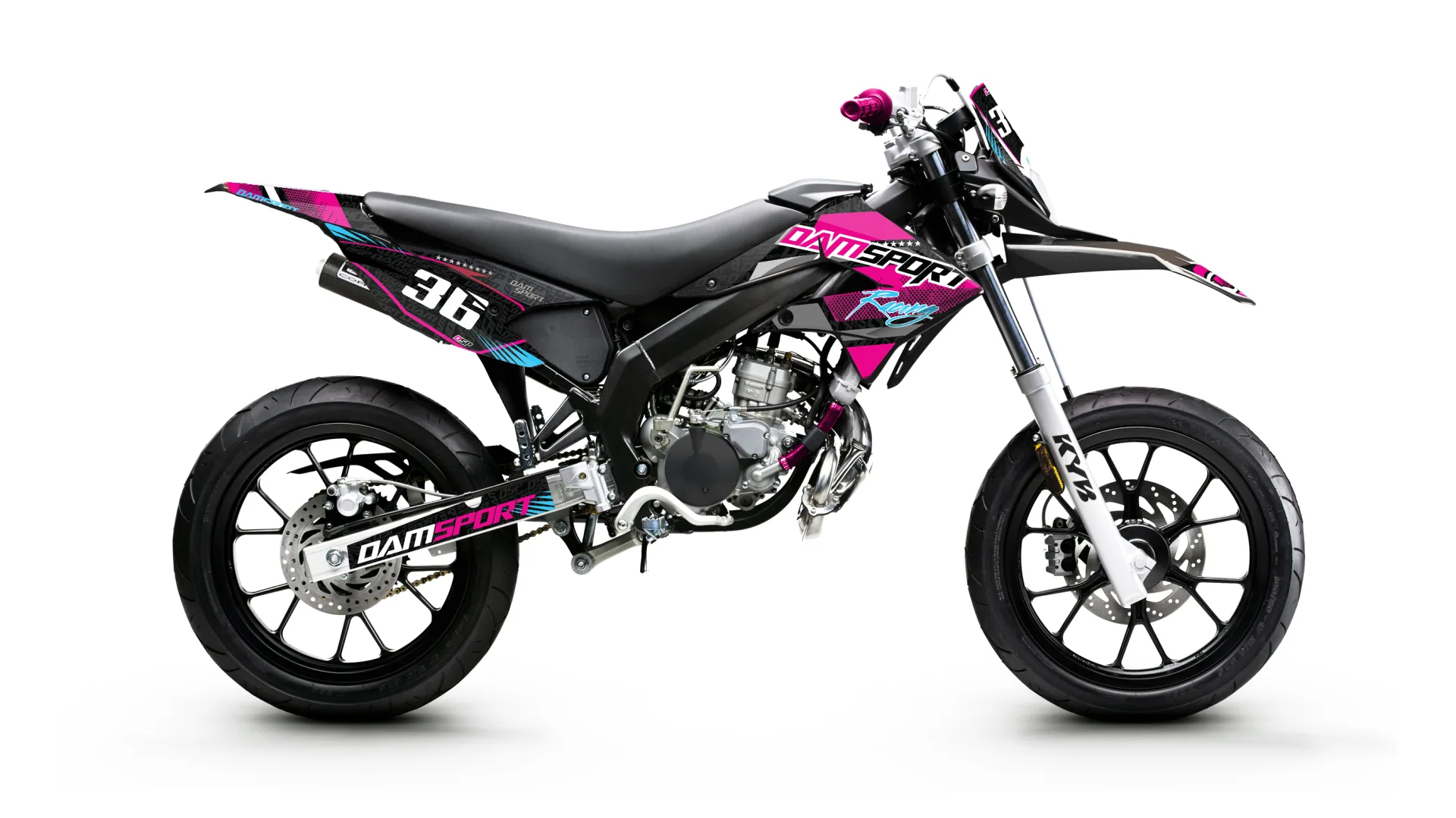kit déco dam sport racing derbi