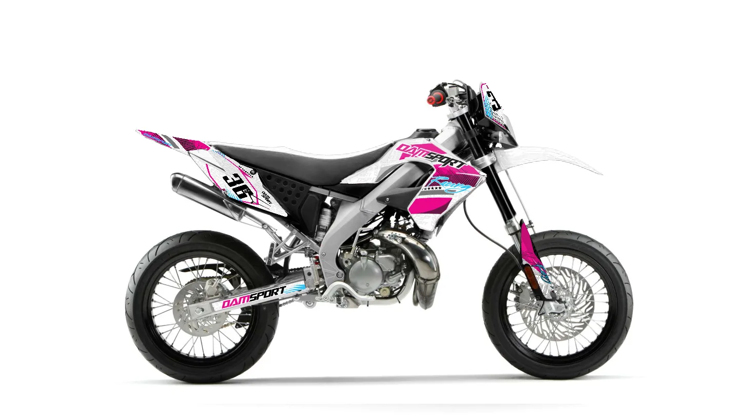 Kit déco Dam Sport Racing Derbi Drd Pro 2006-2009
