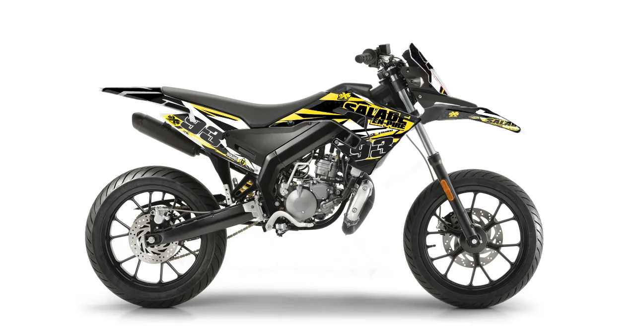 kit déco derbi drd racing 2019 salade approved