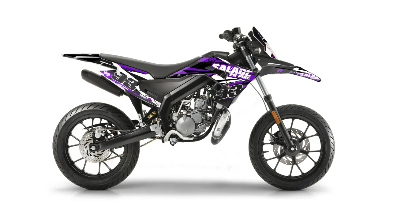 kit déco derbi drd racing 2019 salade approved
