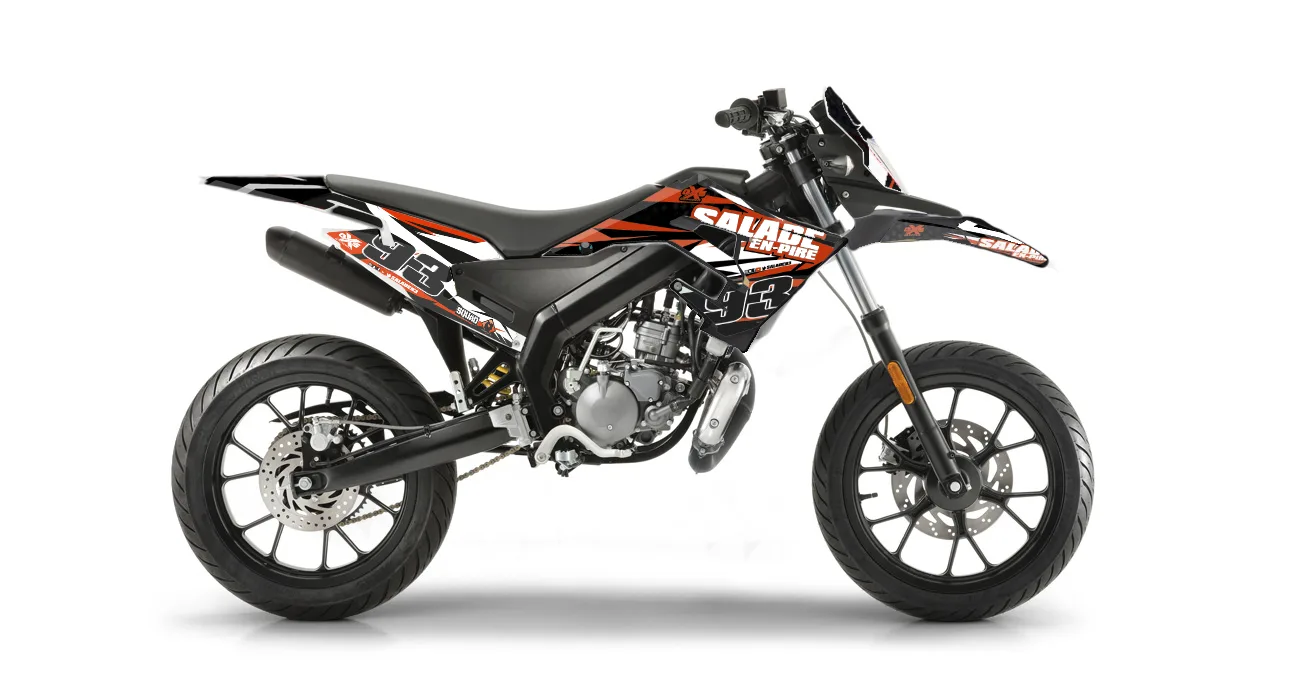kit déco derbi drd racing 2019 salade approved