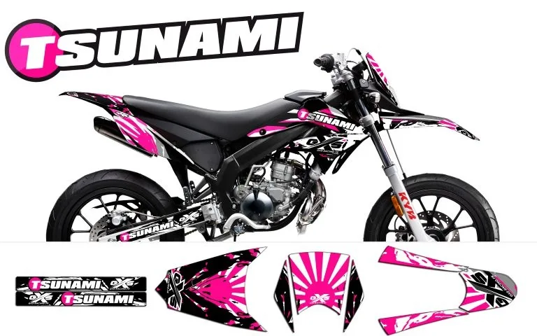 Kit déco Derbi Drd X Treme 11 17 Tsunami — vue 6