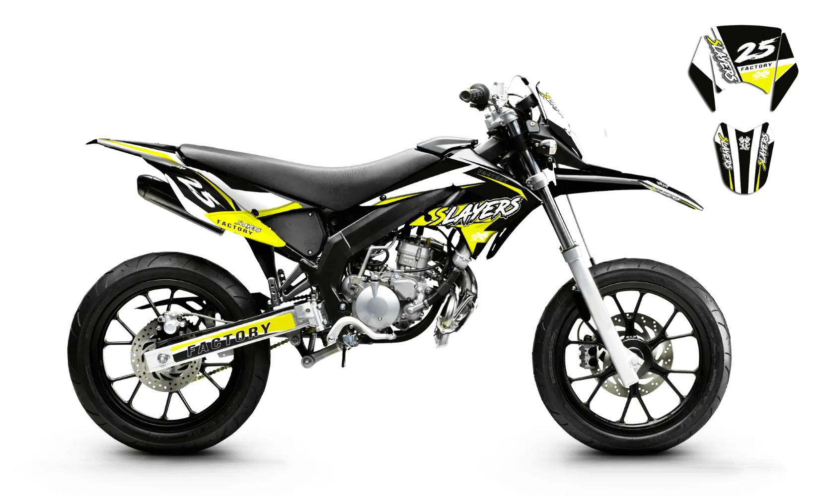 Kit déco Derbi Drd X Treme 2011-2018 Slayers