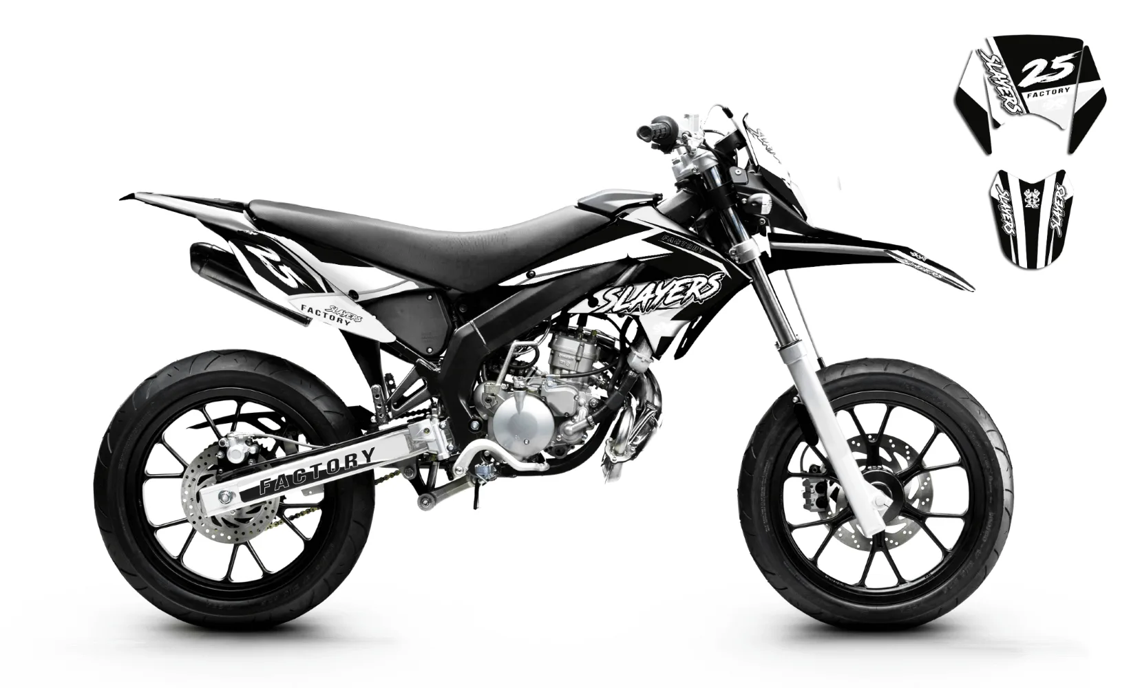 Kit déco Derbi Drd X Treme 2011-2018 Slayers