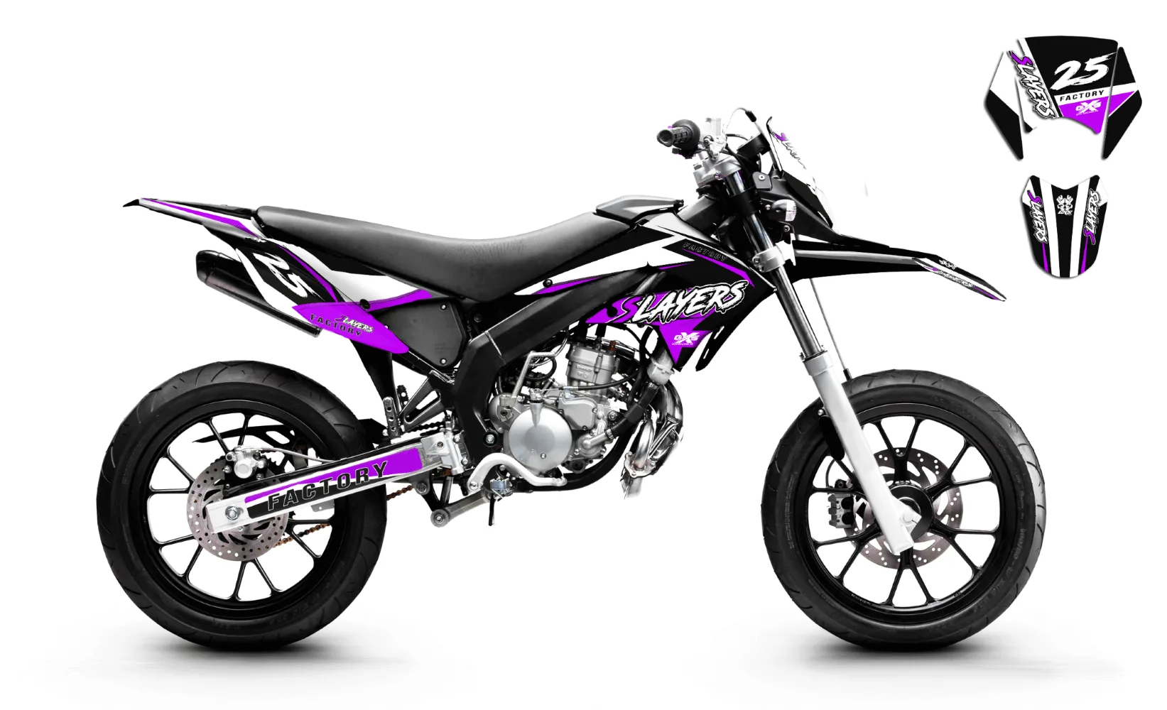 Kit déco Derbi Drd X Treme 2011-2018 Slayers