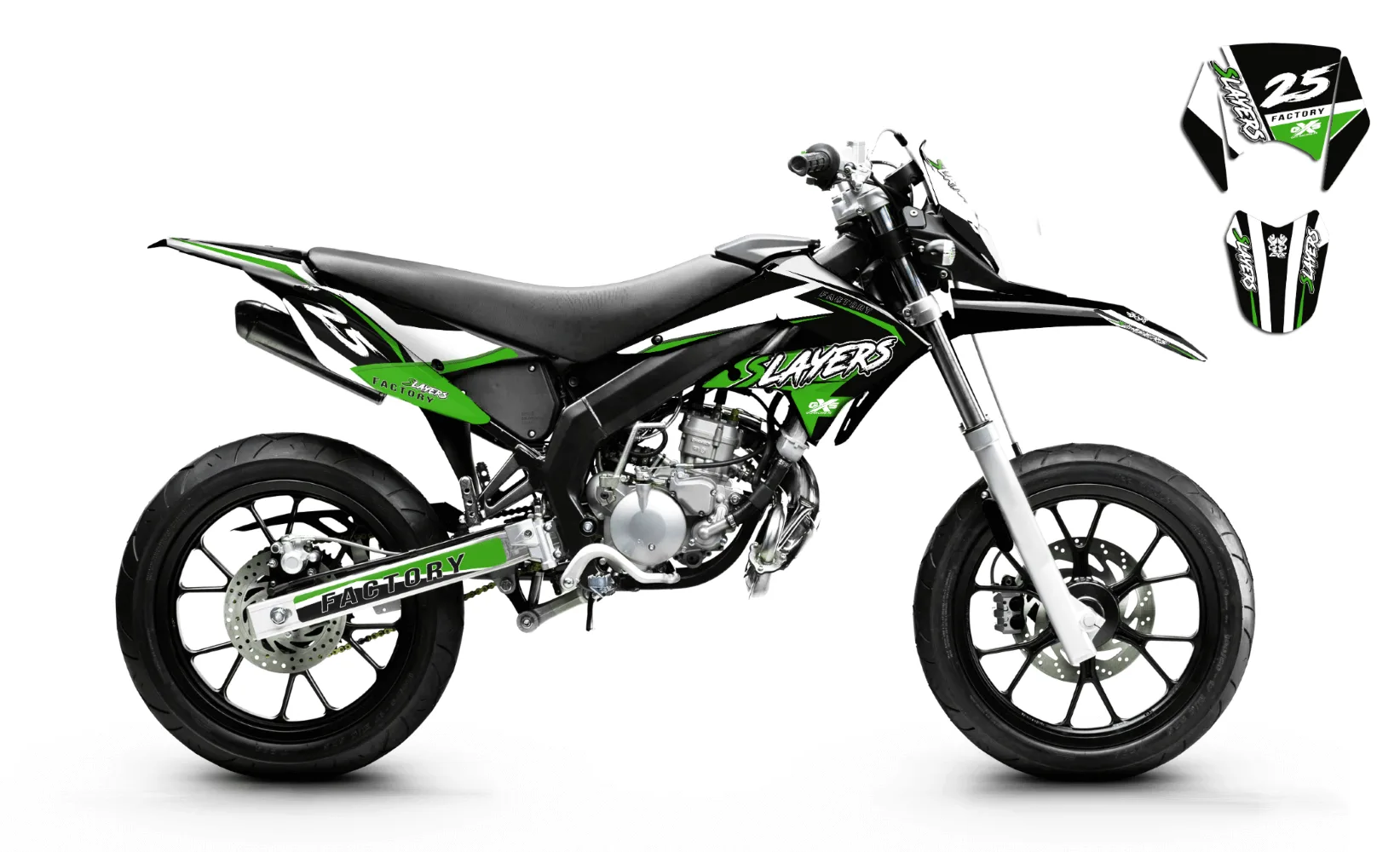 Kit déco Derbi Drd X Treme 2011-2018 Slayers