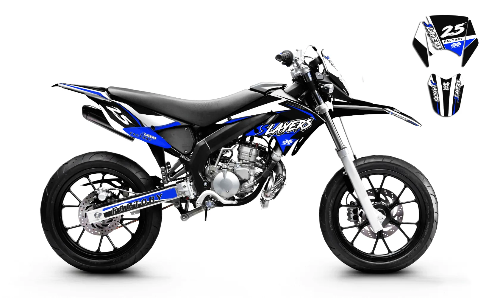 Kit déco Derbi Drd X Treme 2011-2018 Slayers