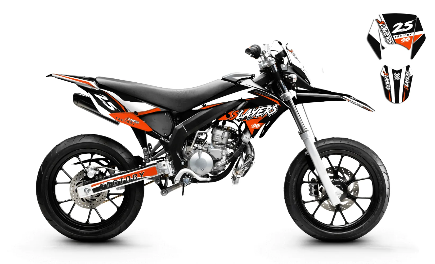 Kit déco Derbi Drd X Treme 2011-2018 Slayers — vue 9