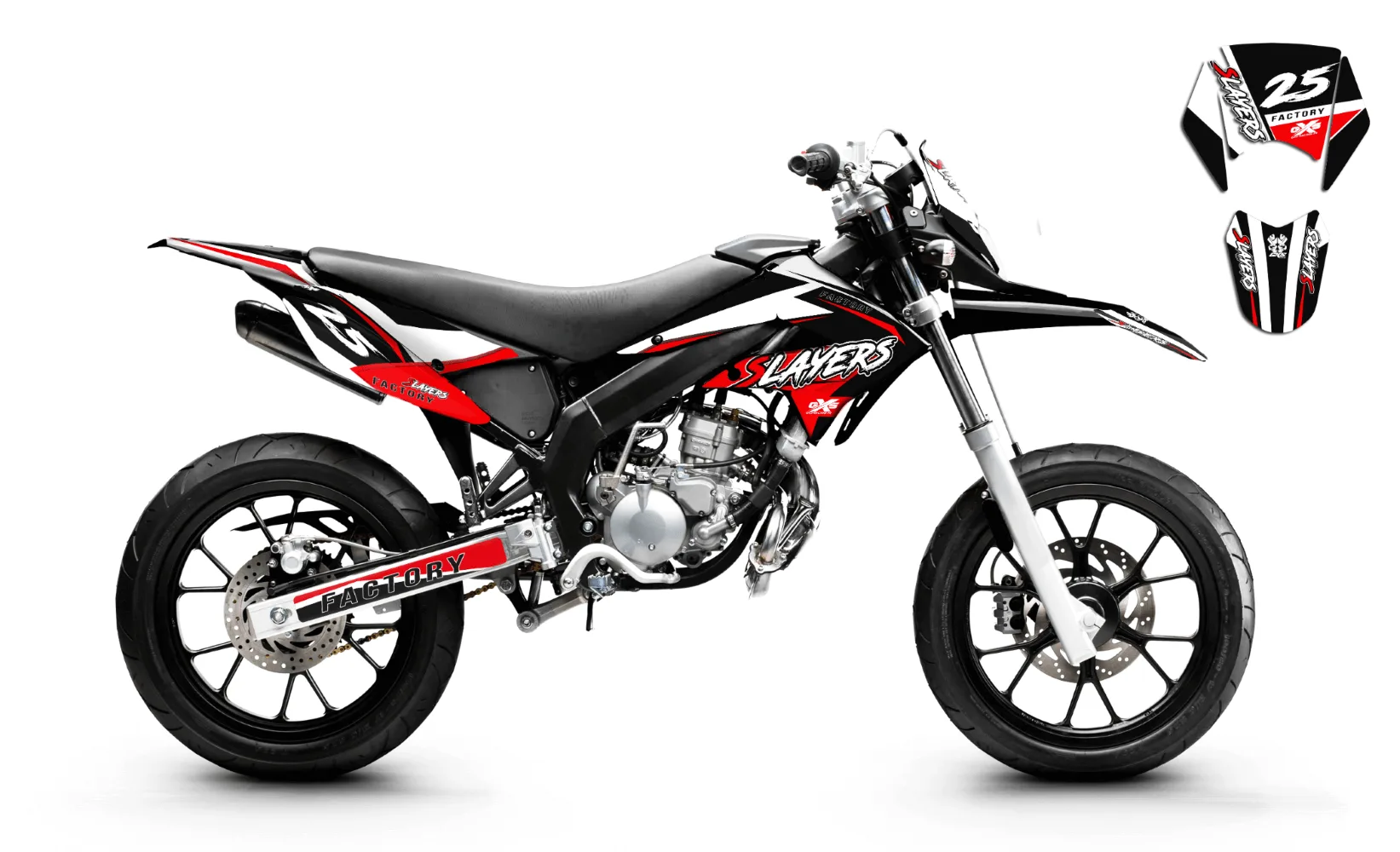 Kit déco Derbi Drd X Treme 2011-2018 Slayers — vue 10