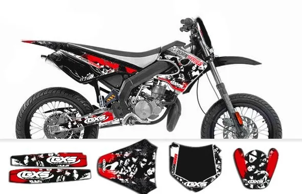 Kit déco Derbi X Treme 03 04 Pornseries