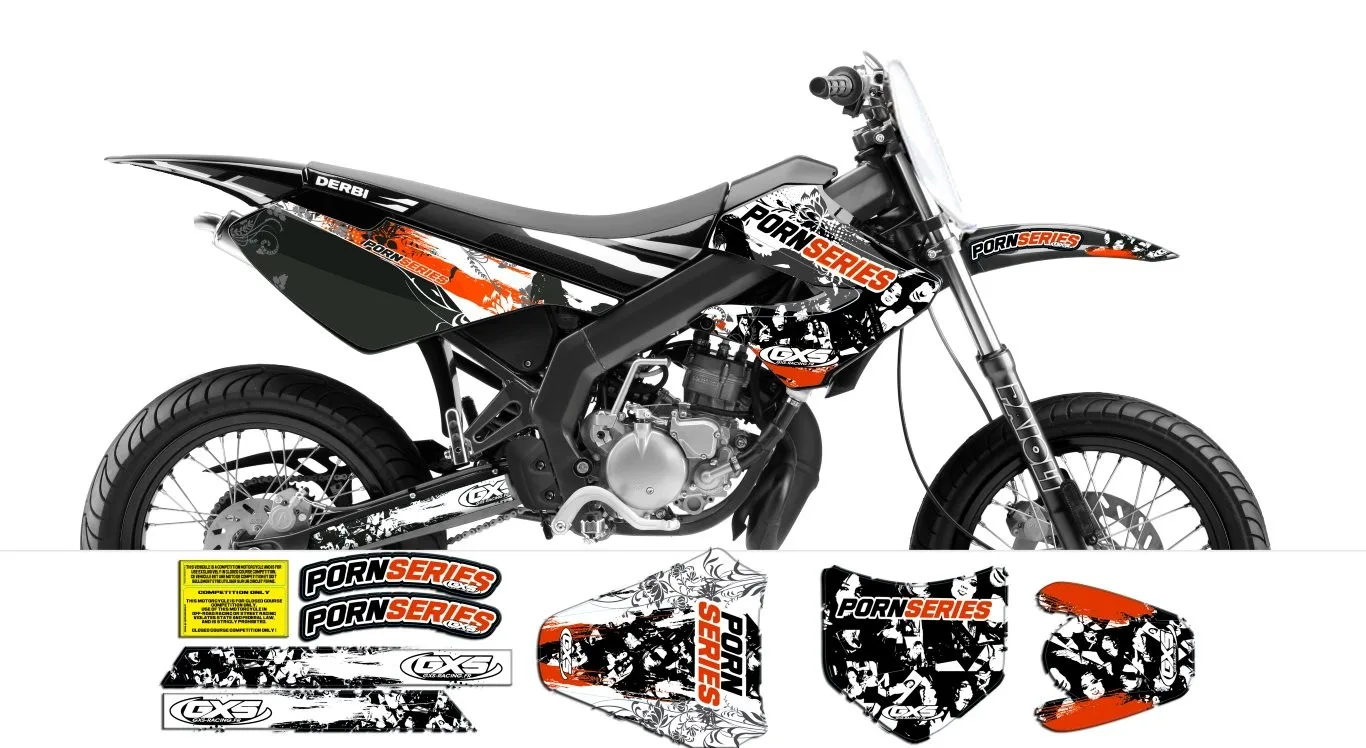 Kit déco Derbi X Treme 05 09 Pornseries