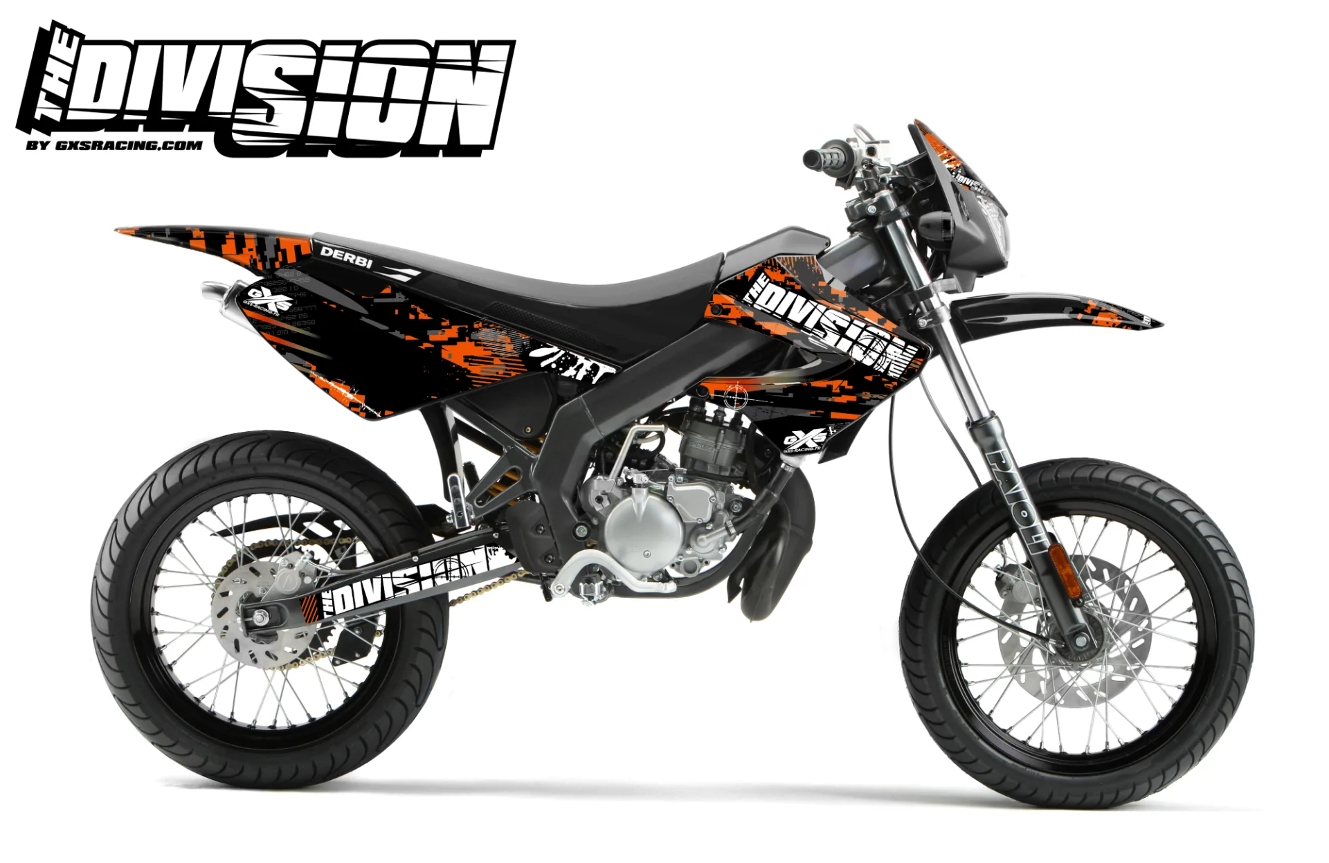 Kit déco Derbi X Treme 05 09 The Division