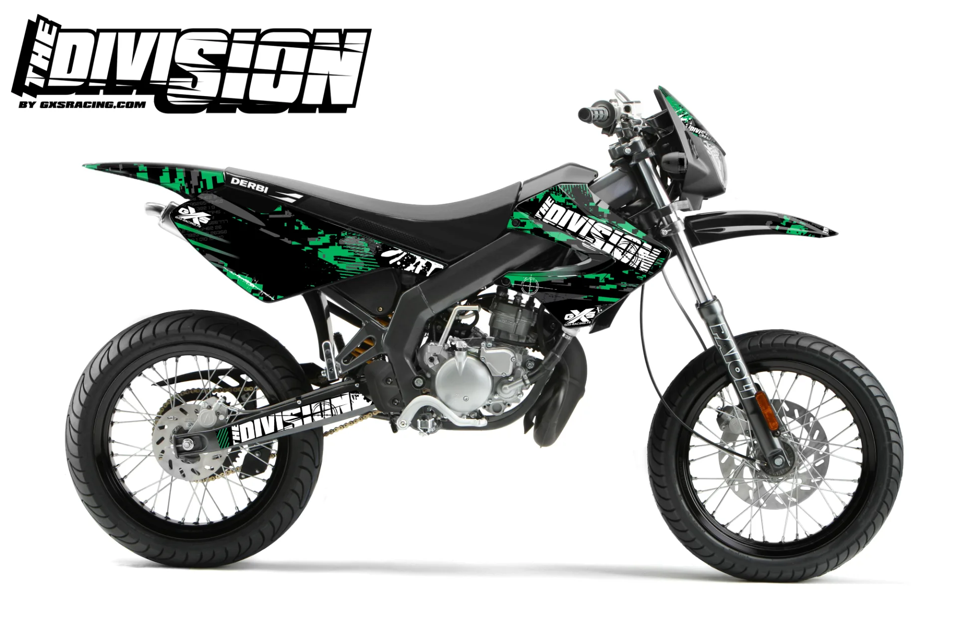Kit déco Derbi X Treme 05 09 The Division