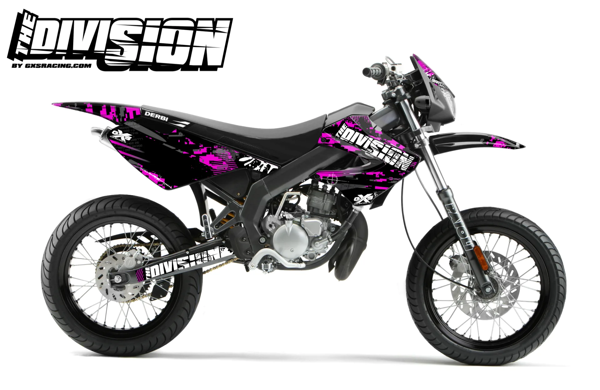 Kit déco Derbi X Treme 05 09 The Division