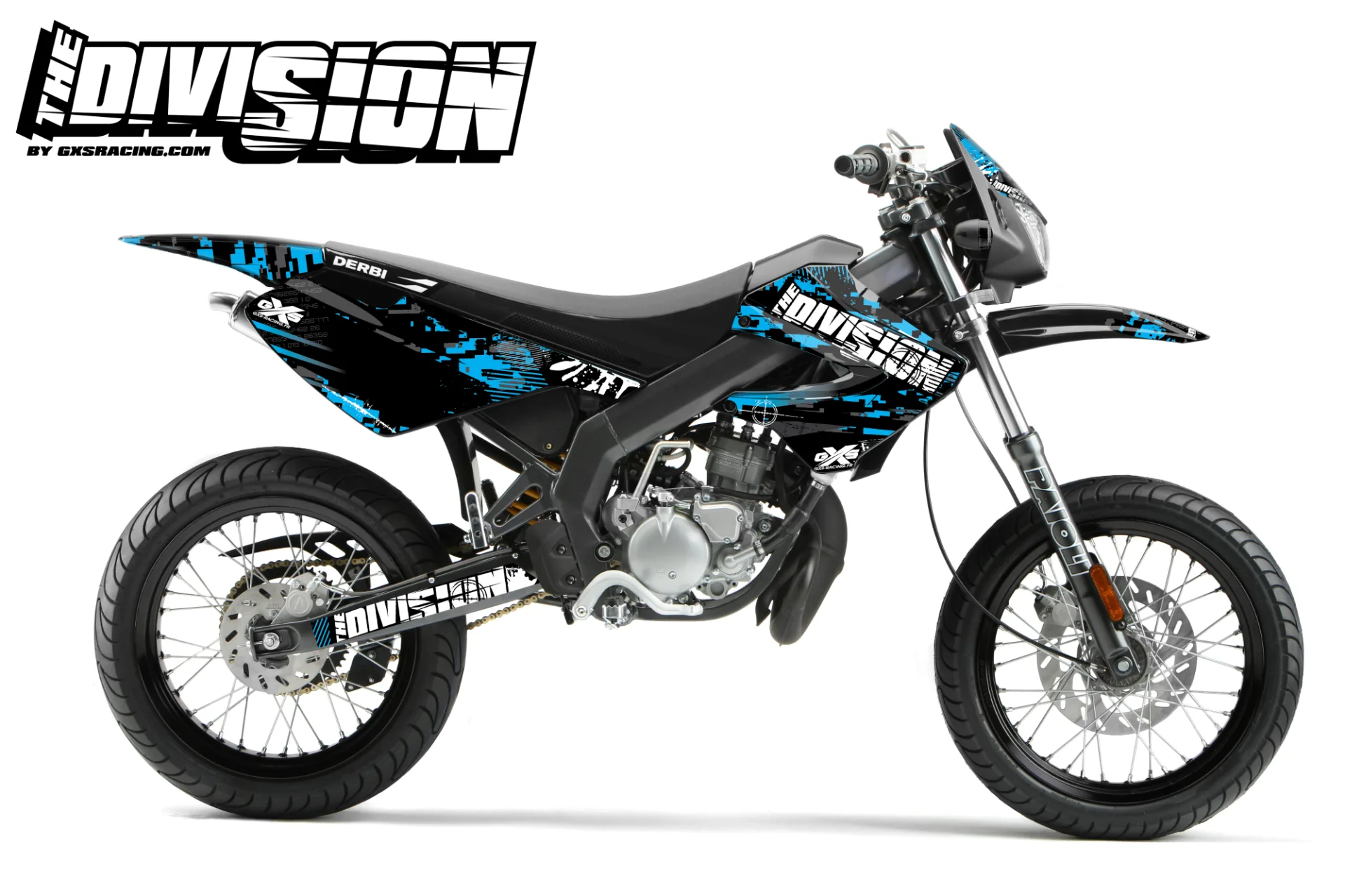Kit déco Derbi X Treme 05 09 The Division