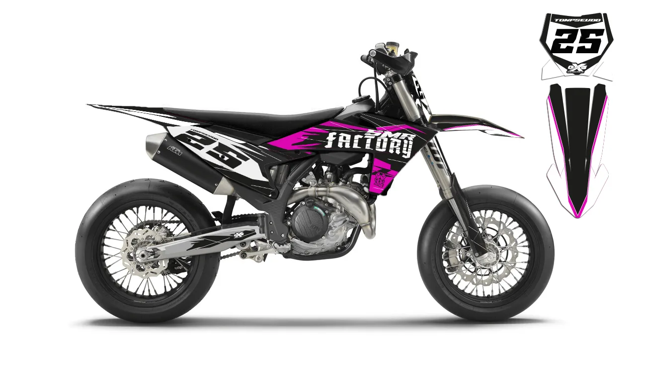 Kit déco KTM Sx/sxf 2023-2024 SMR Factory