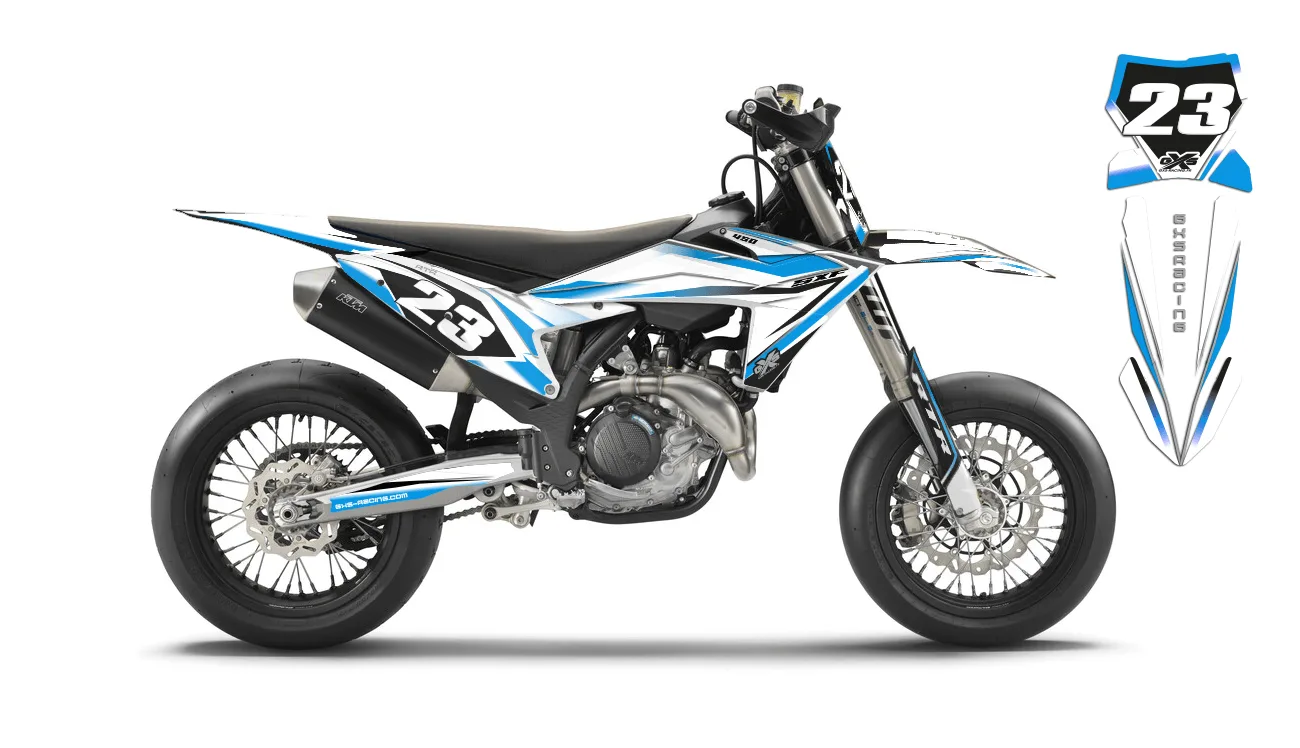 Kit déco Decal Kit KTM Sx/sxf 2023 Rtr
