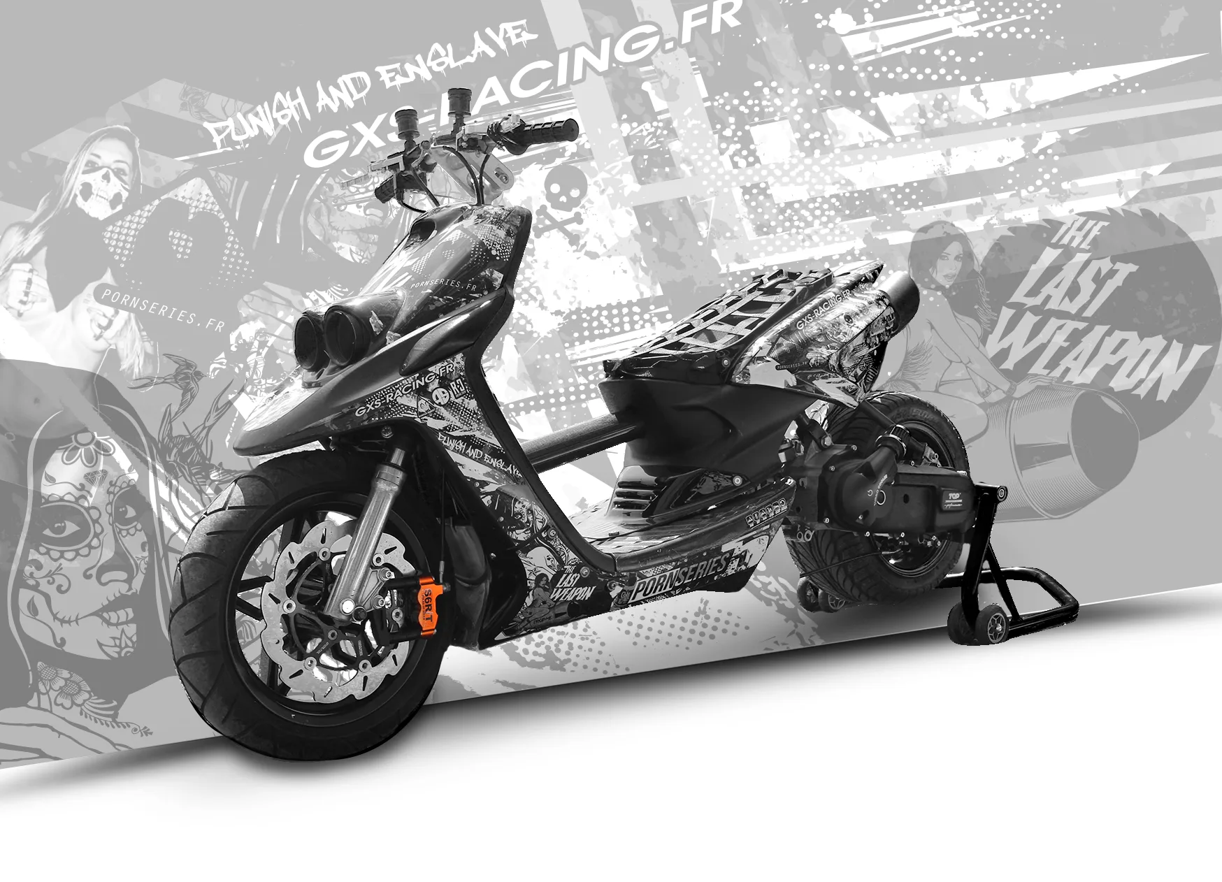 kit déco mbk rocket tun r drift edition