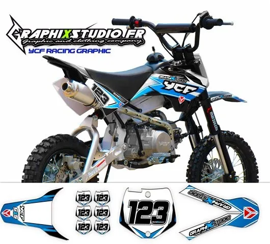 Kit déco kit déco pit bike ycf
