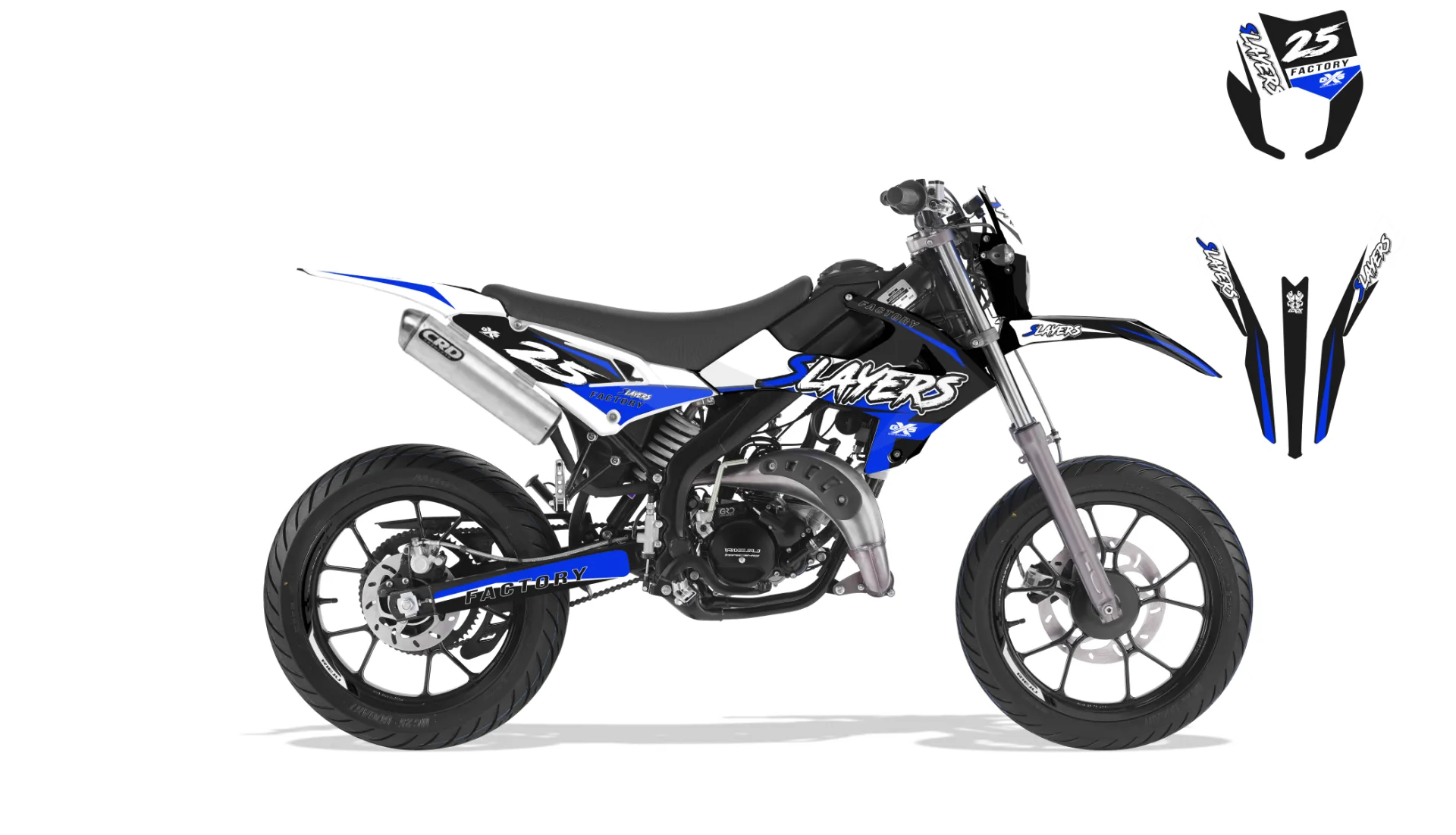 Kit déco Rieju Mrt 2021-2024 Slayers