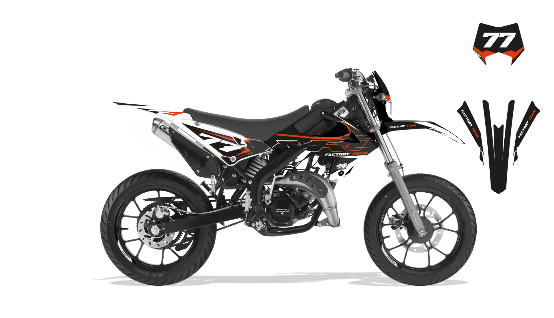 kit déco rieju mrt 2022 race77
